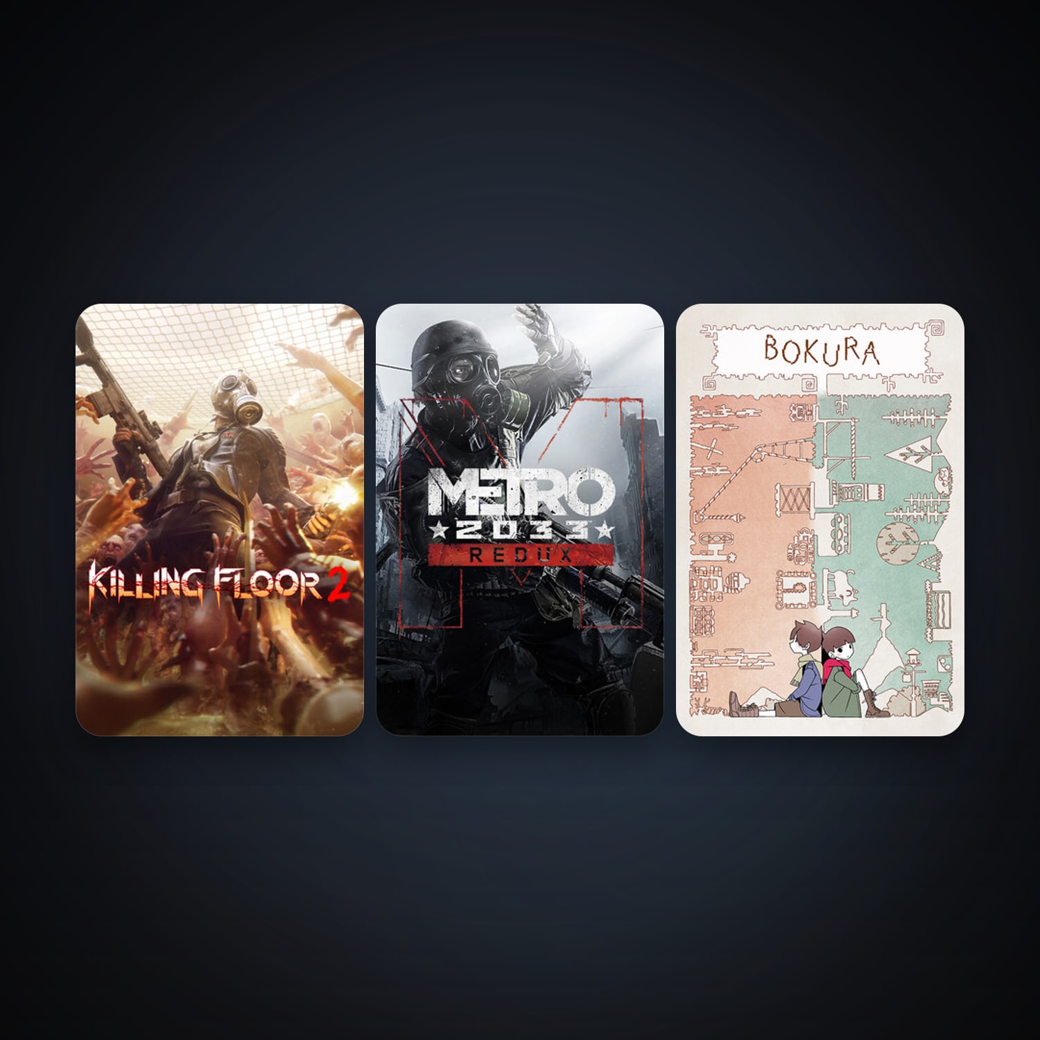Killing Floor 2 + Metro 2033 Redux, 4 games, clean — HabibiAccounts