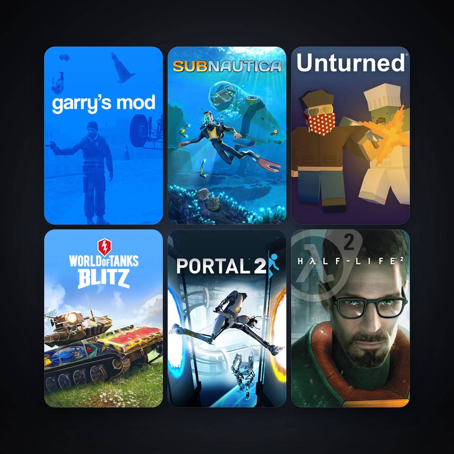 Half-Life 2 + Half-Life 2: Deathmatch, 11 games, clean — HabibiAccounts