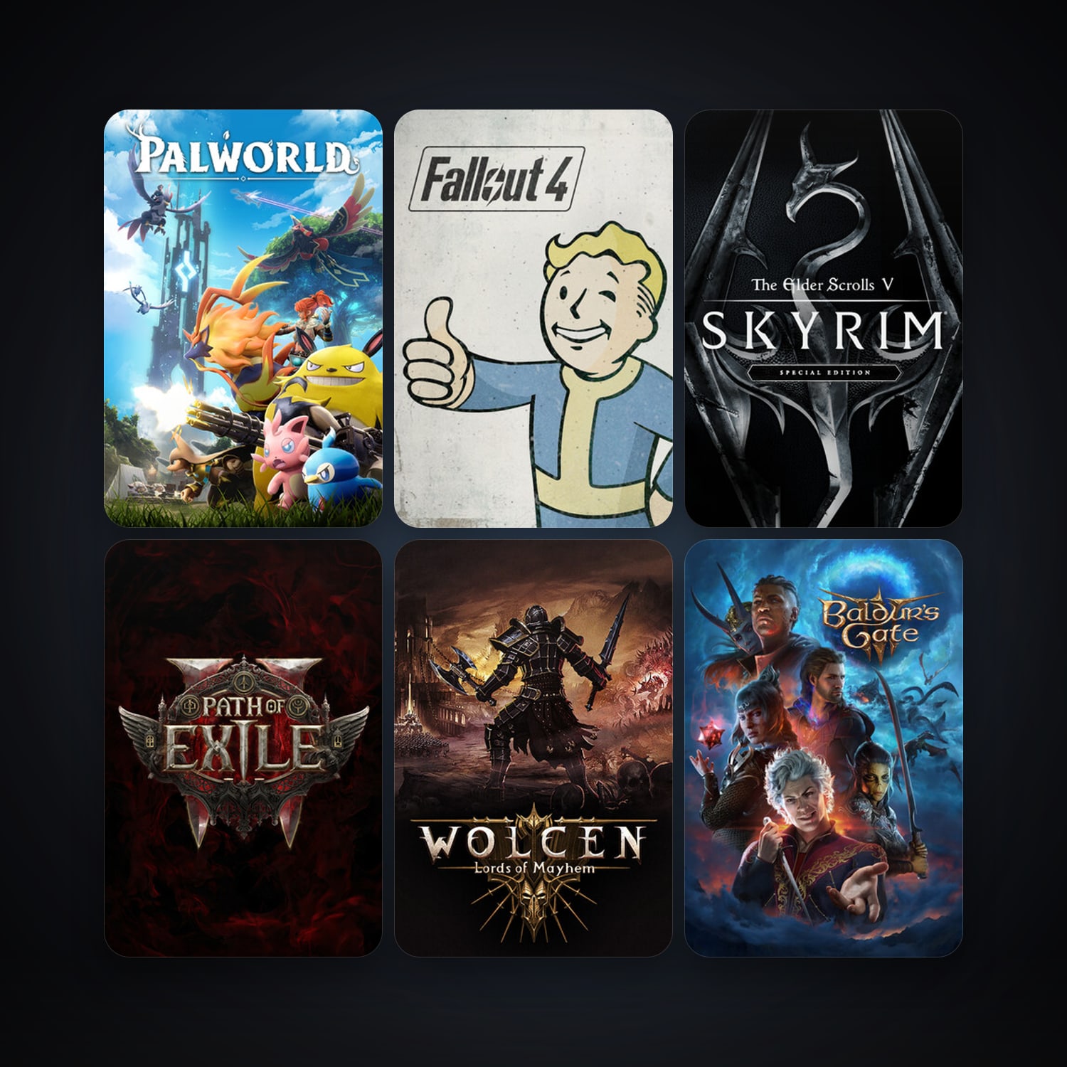 Fallout 4 + Wolcen: Lords of Mayhem, 114 games, clean — HabibiAccounts