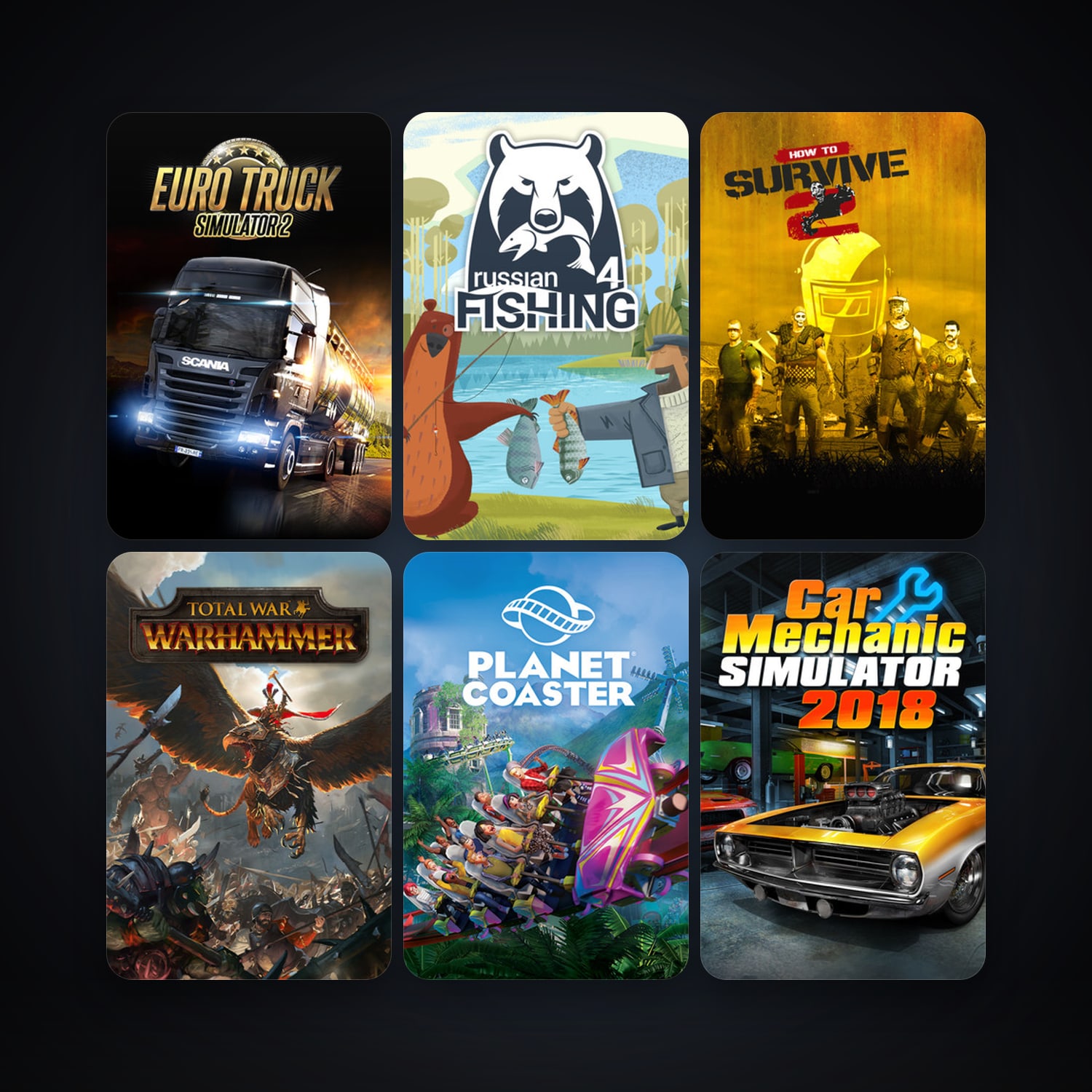 Euro Truck Simulator 2 + Company of Heroes 2, 81 games, Steam 20, clean — HabibiAccounts