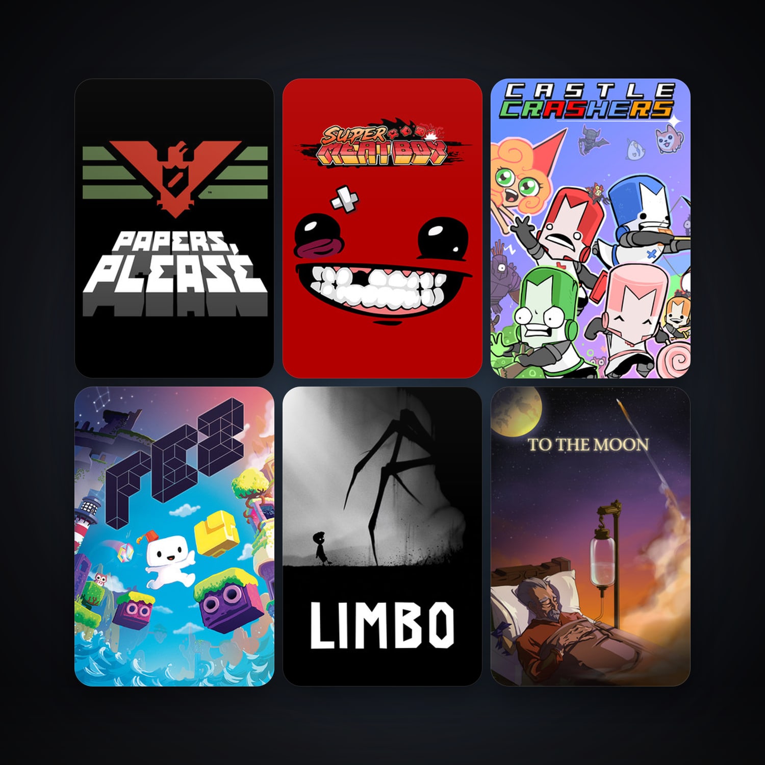 Super Meat Boy + LIMBO, 10 games, clean — HabibiAccounts