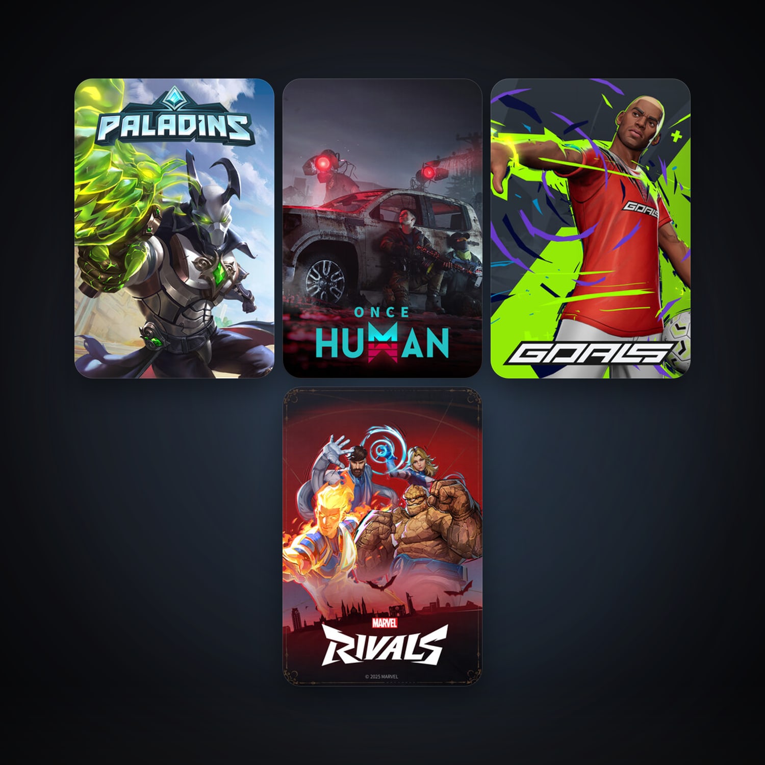 Paladins + Once Human, 7 games, clean — HabibiAccounts