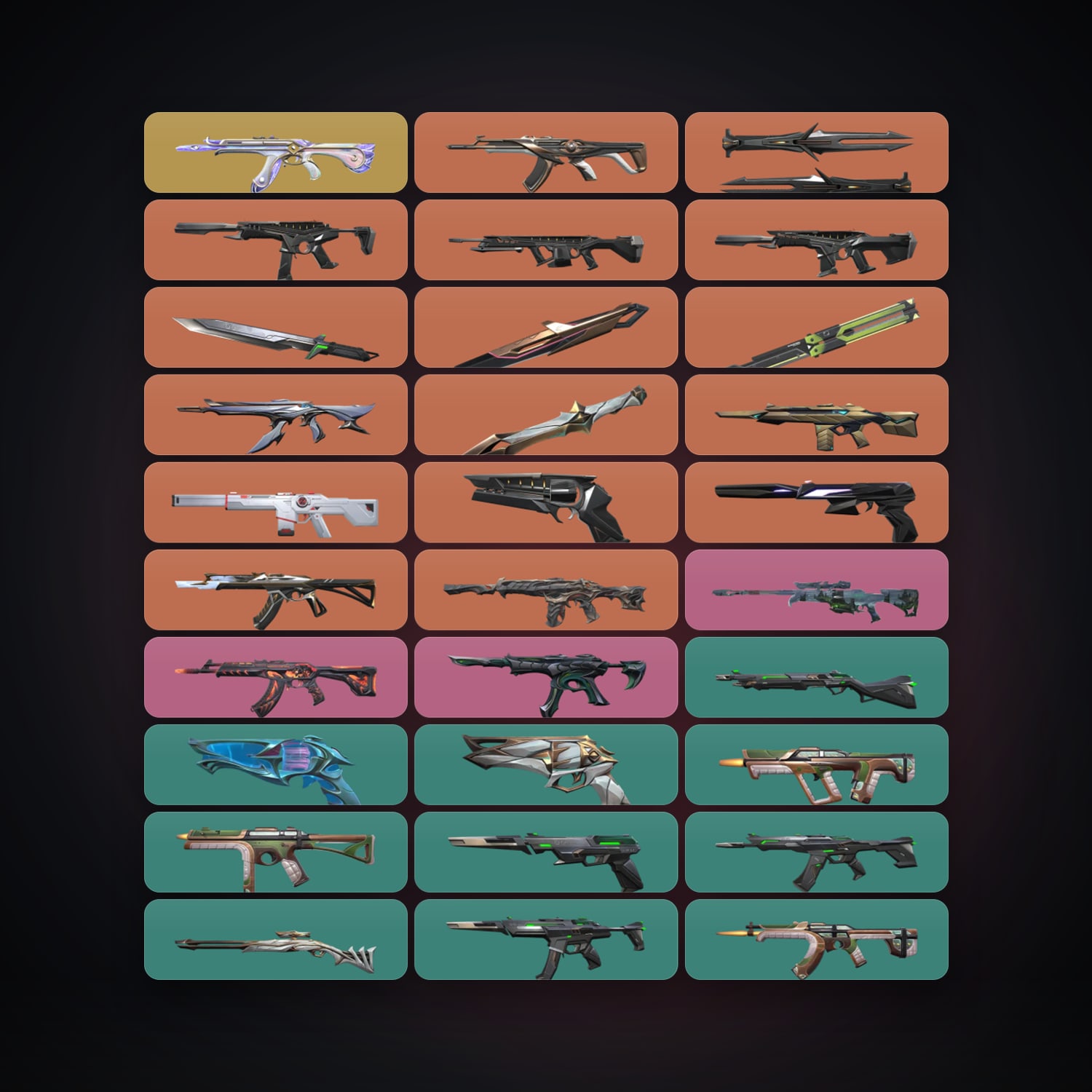 EU Bronze 1 locker — 5 knives, 54 skins, lvl 50 — HabibiAccounts