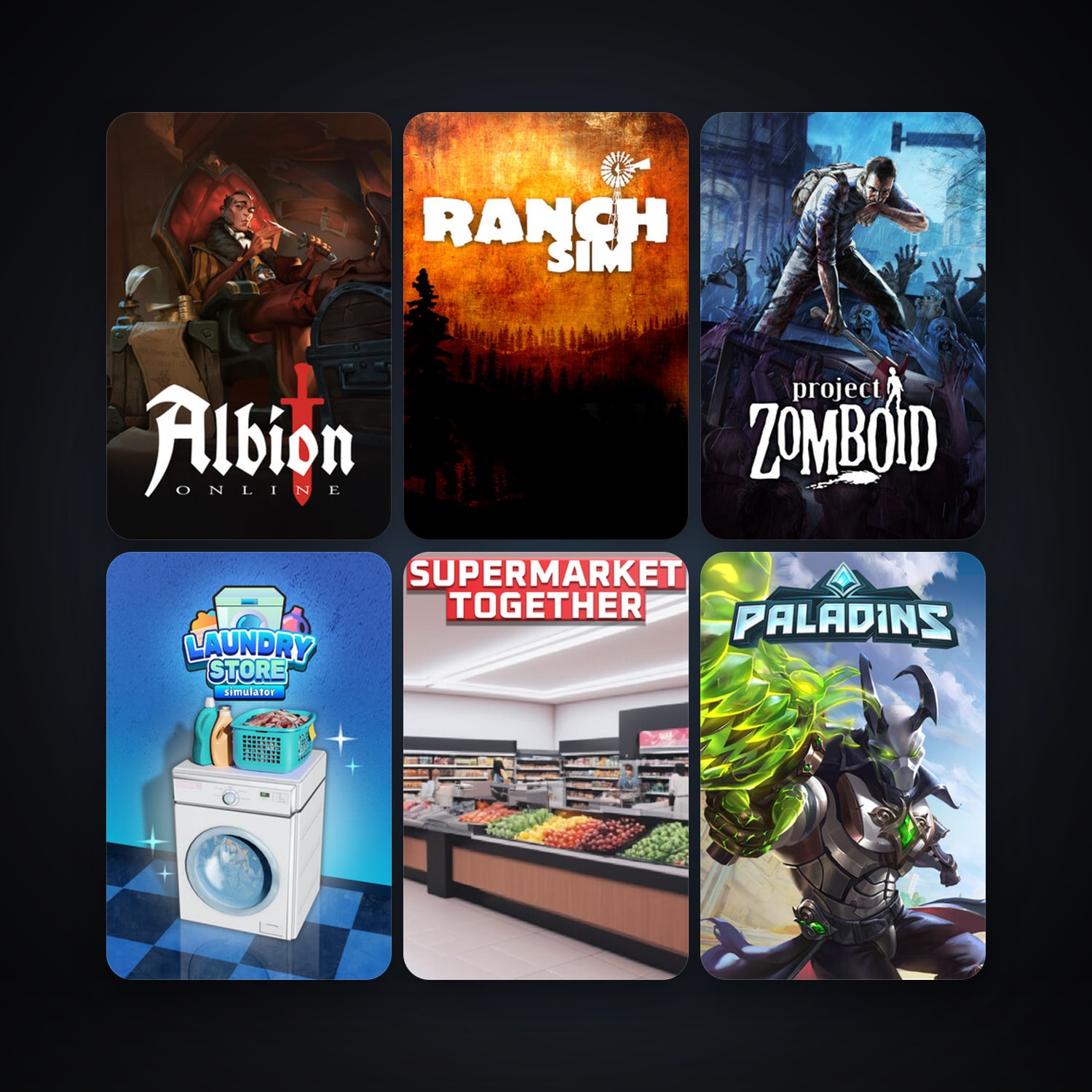 Free CS2 (No Prime) + Project Zomboid, 18 games, clean — HabibiAccounts