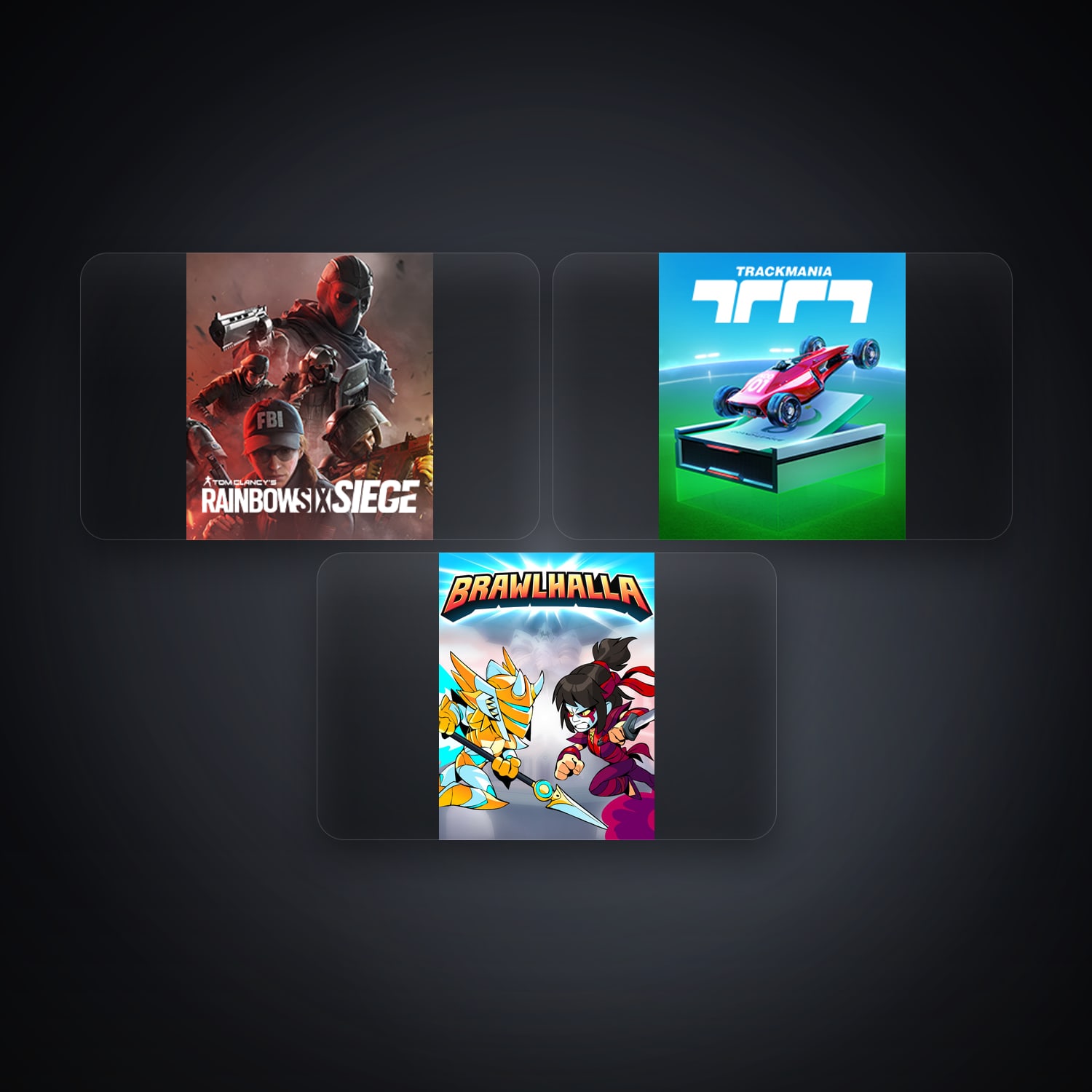 Ubisoft Tom Clancy's Rainbow Six Siege (Steam) + Trackmania — US — 3 games — HabibiAccounts