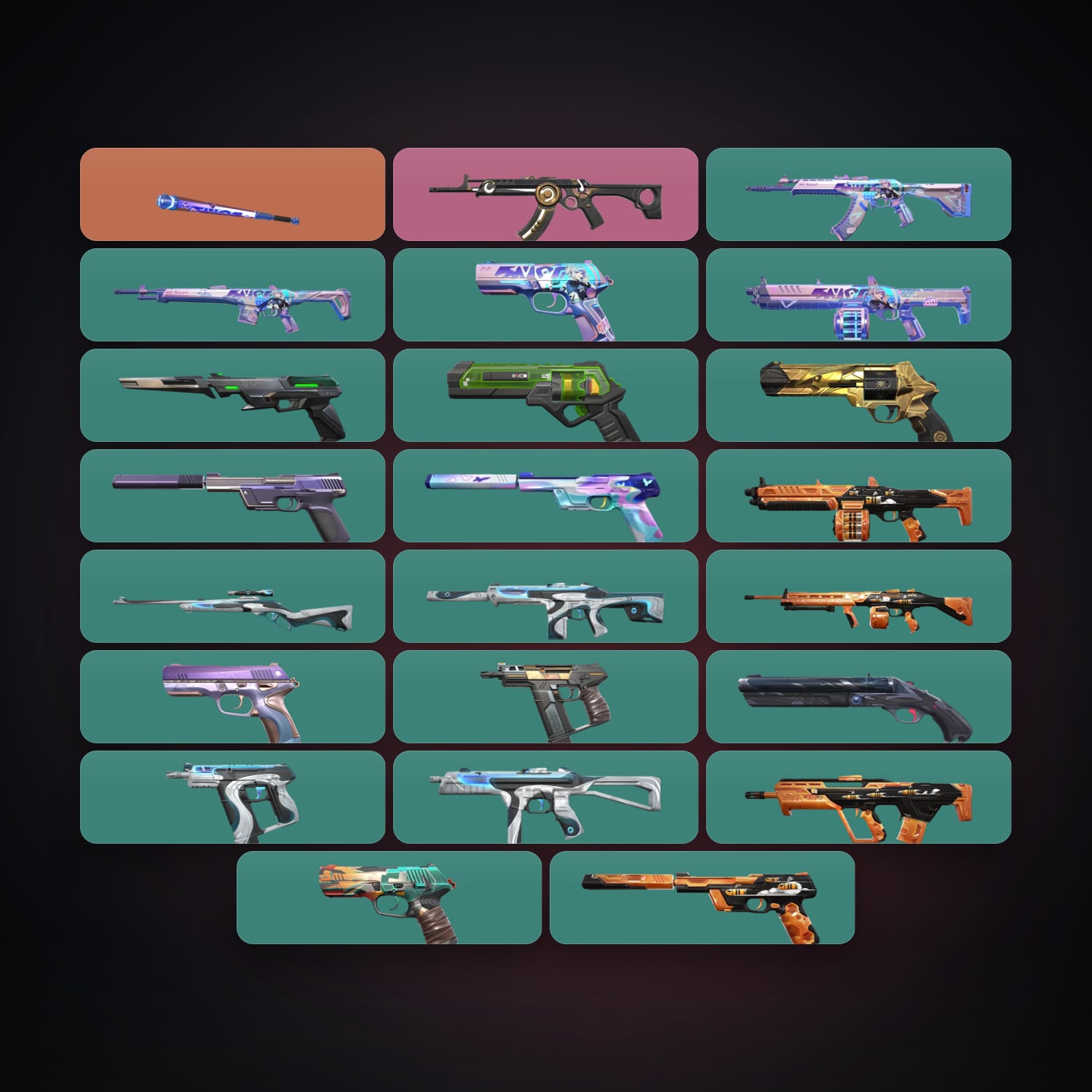 AP Iron 3 locker — 1 knives, 23 skins, lvl 181 — HabibiAccounts