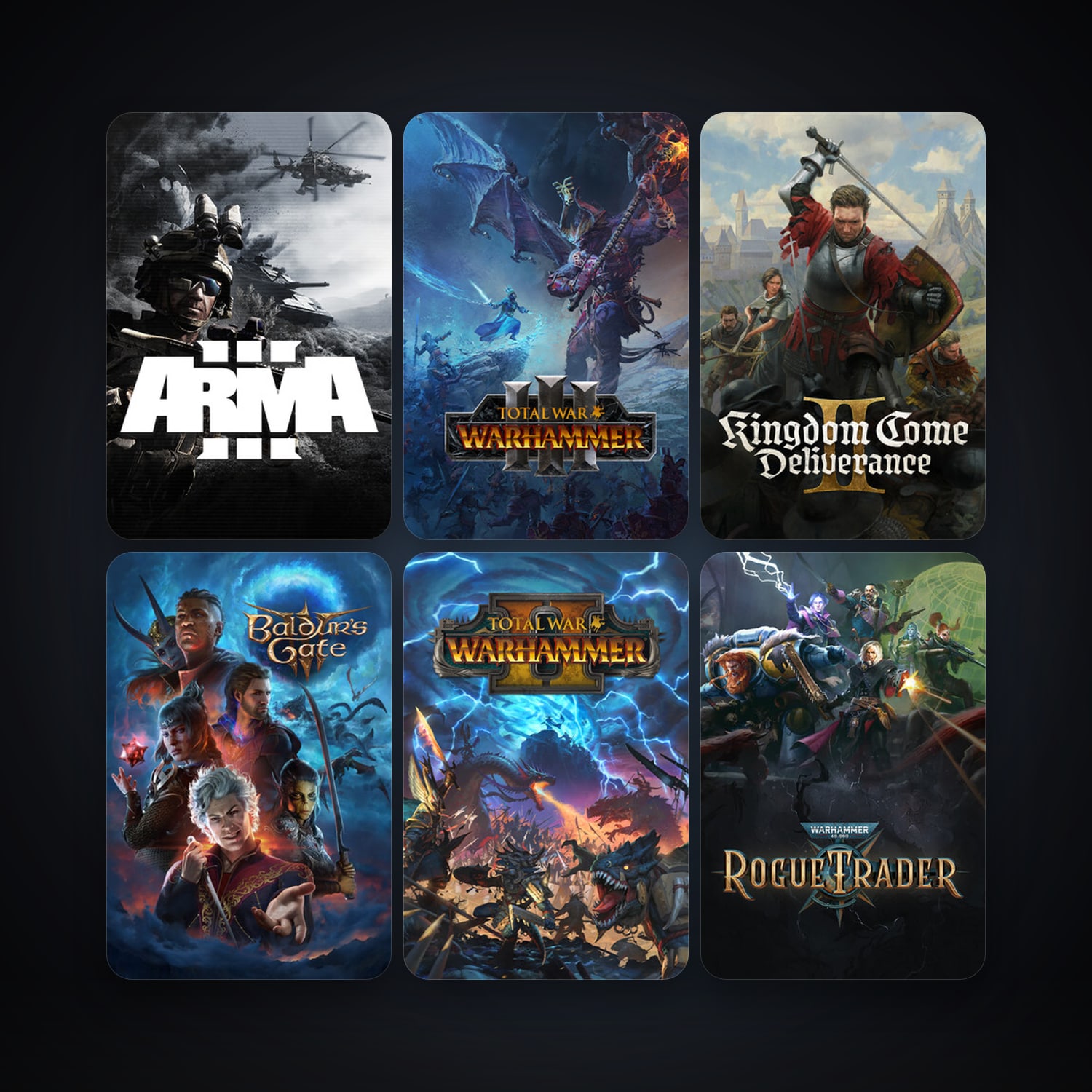 Arma 3 + Divinity: Original Sin 2, 43 games, Steam 13, clean — HabibiAccounts