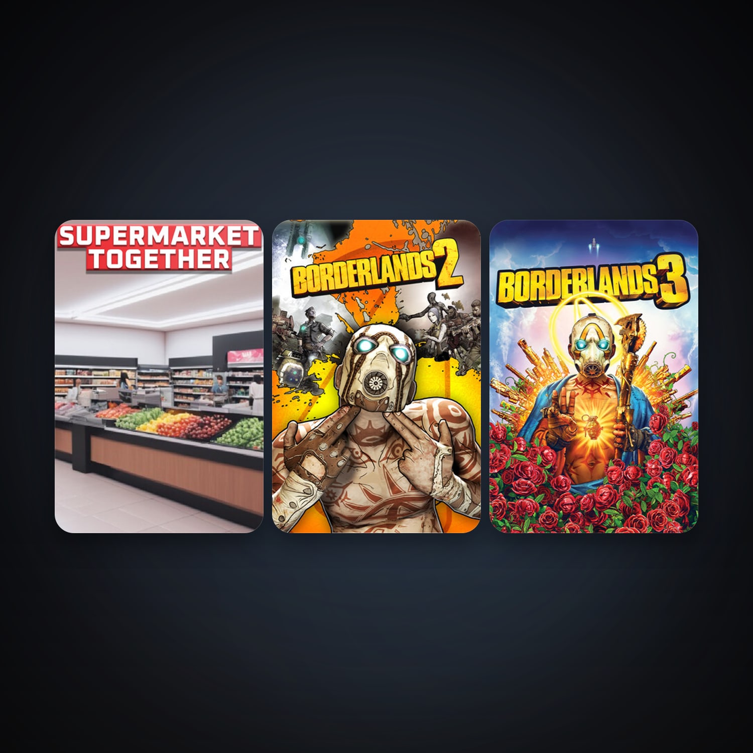 Borderlands 2 + Borderlands 3, 3 games, clean — HabibiAccounts