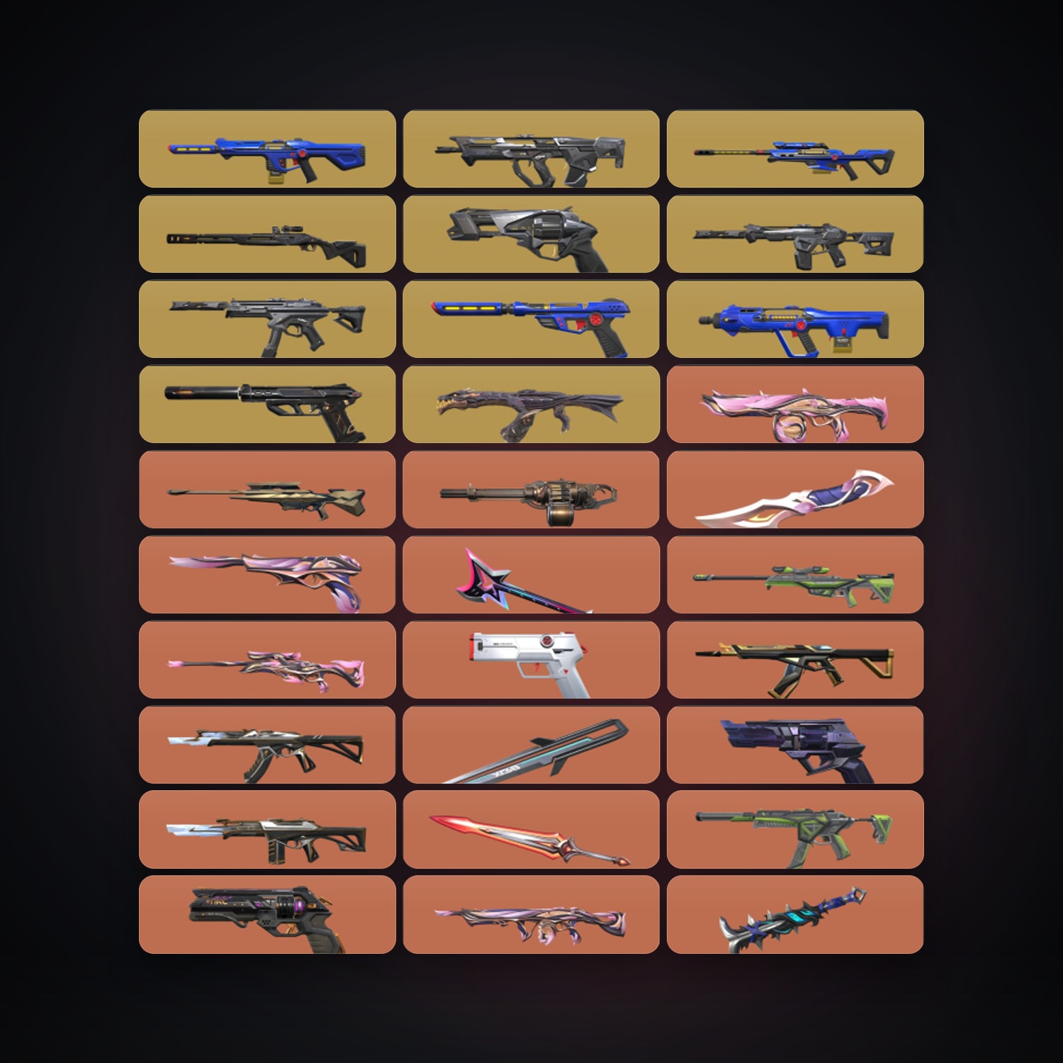 AP Diamond 1 locker — 54 knives, 482 skins, lvl 772 — HabibiAccounts