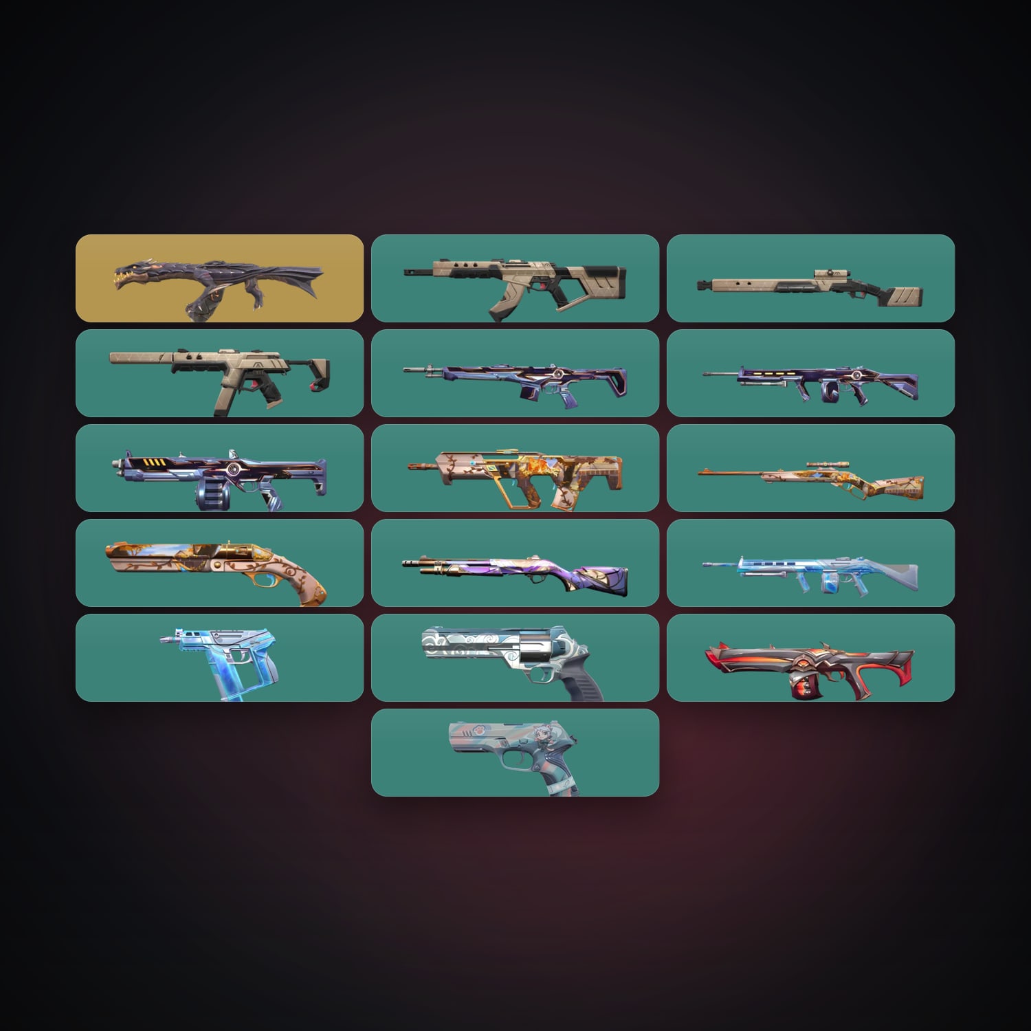 EU Bronze 2 locker — 17 skins, lvl 68 — HabibiAccounts