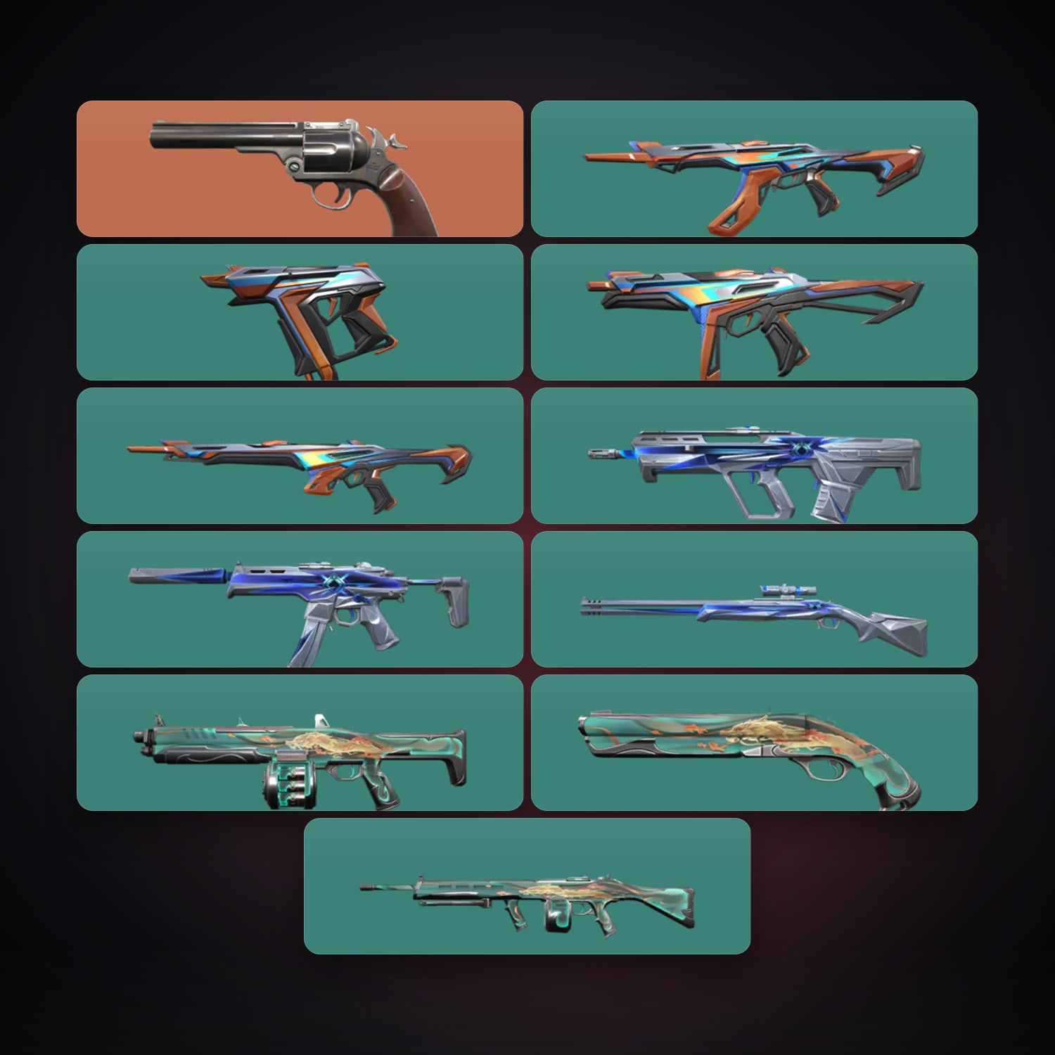 NA locker — 11 skins, lvl 34 — HabibiAccounts
