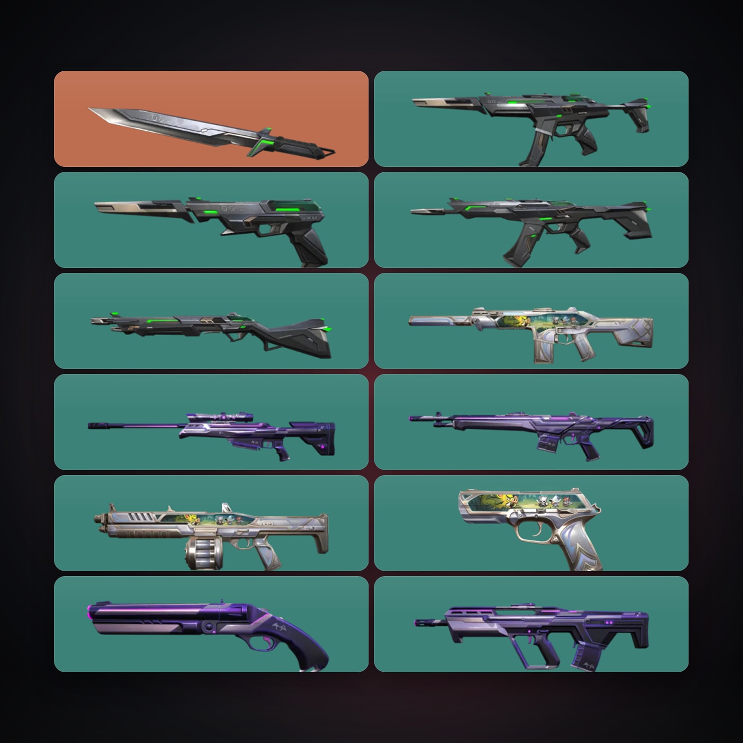 NA Iron 1 locker — 1 knives, 12 skins, lvl 36 — HabibiAccounts