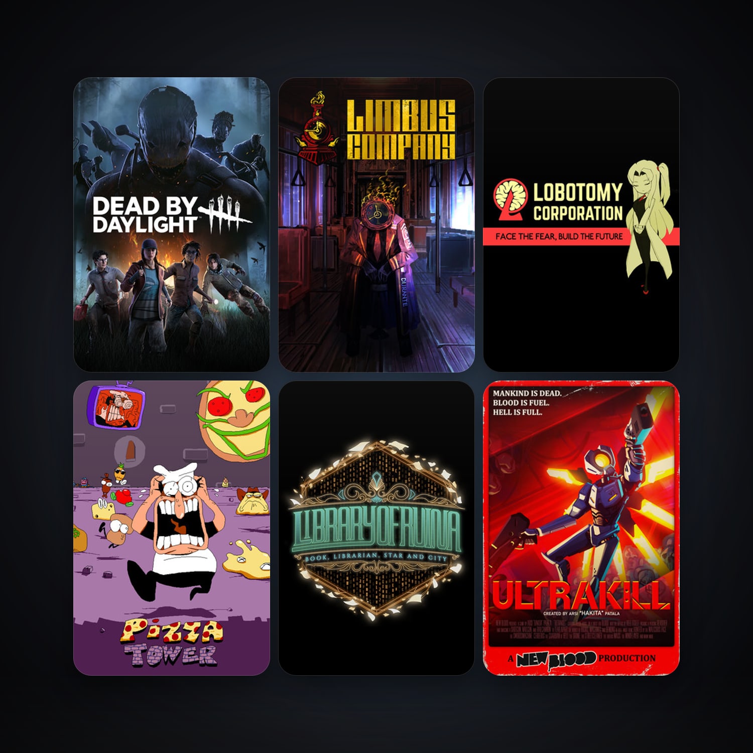 Geometry Dash + Dead by Daylight, 11 games, clean — HabibiAccounts