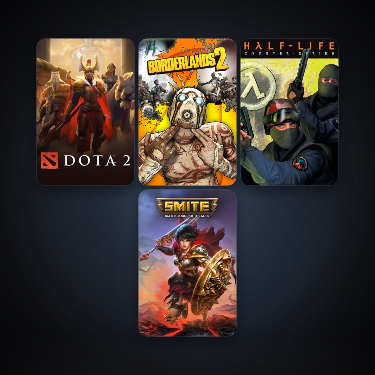 Counter-Strike + Dota 2, 10 games, clean — HabibiAccounts