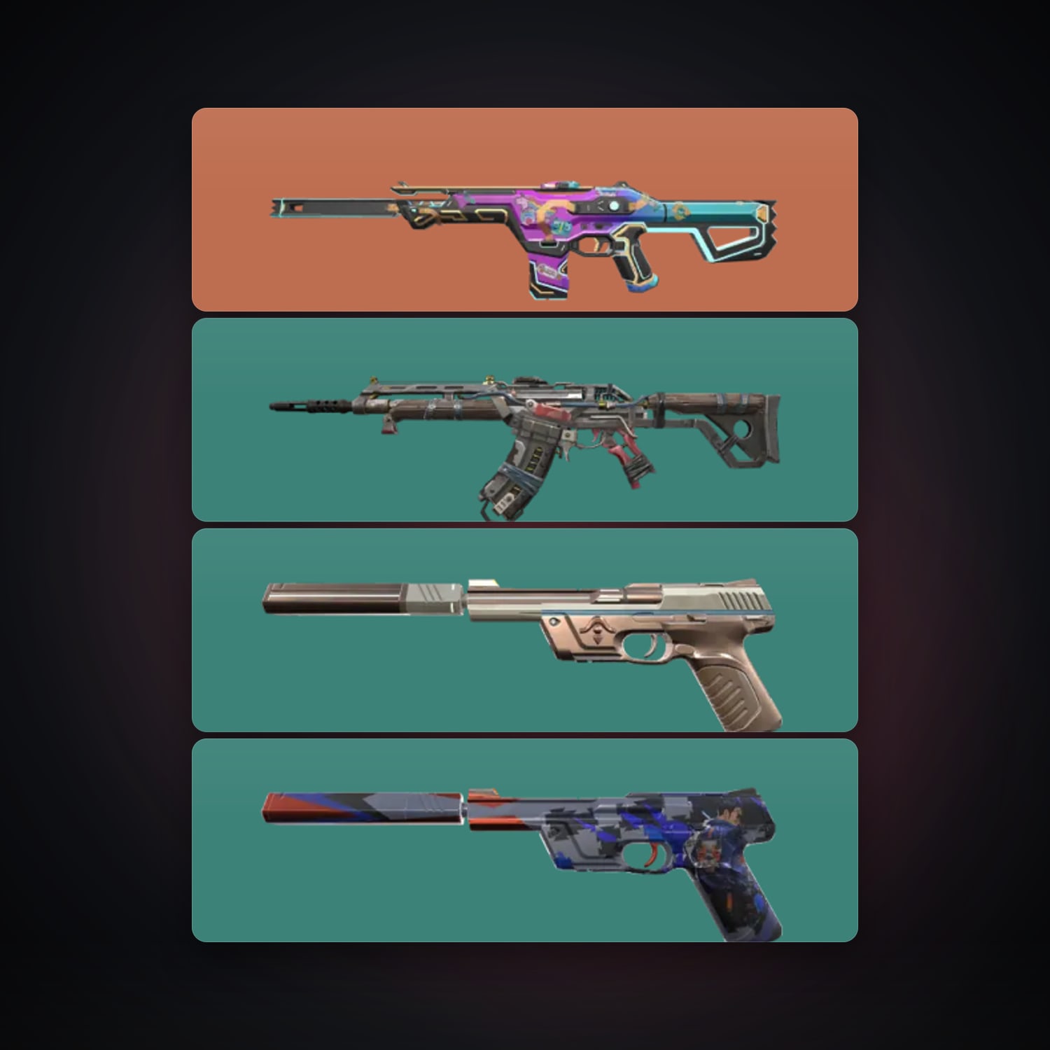 AP Bronze 3 locker — 4 skins, lvl 56 — HabibiAccounts
