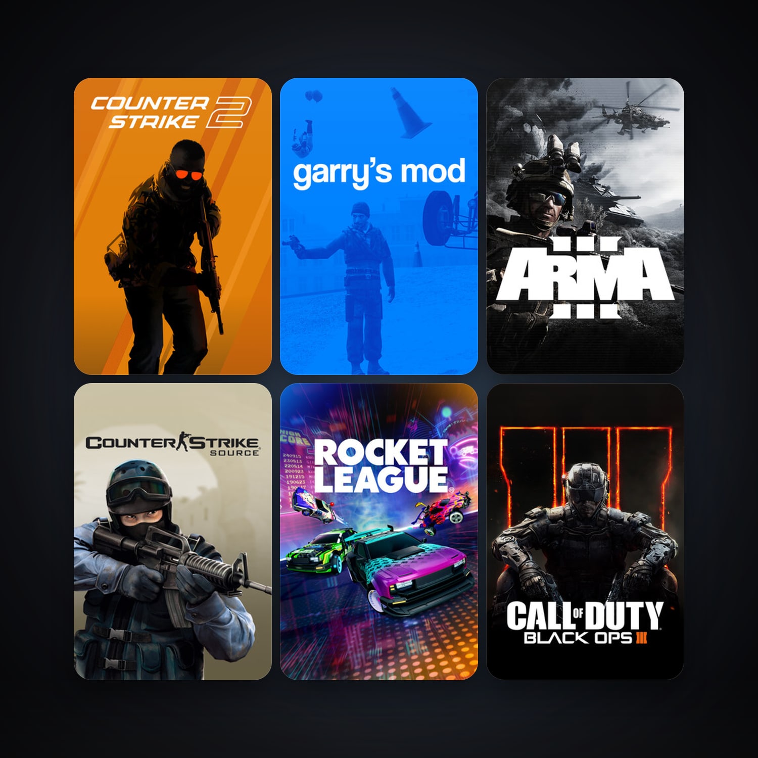 Counter-Strike: Source + CS2 Prime, 45 games, Steam 16, clean — HabibiAccounts