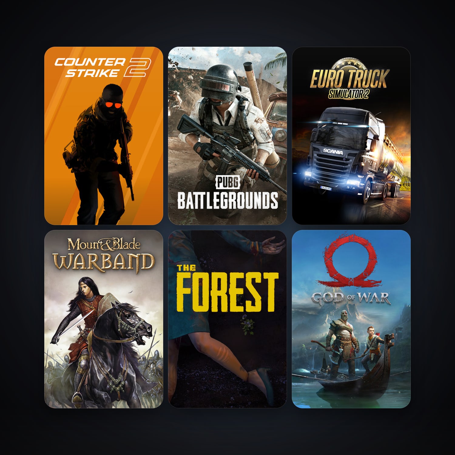 CS2 Prime + Mount & Blade: Warband, 55 games, clean — HabibiAccounts