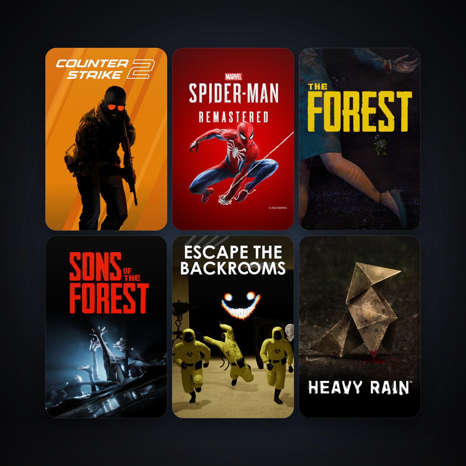 هالحساب ستيم فلين، CS2 Prime وThe Forest، 81 لعبة، لفل 15، صامد واضح — HabibiAccounts
