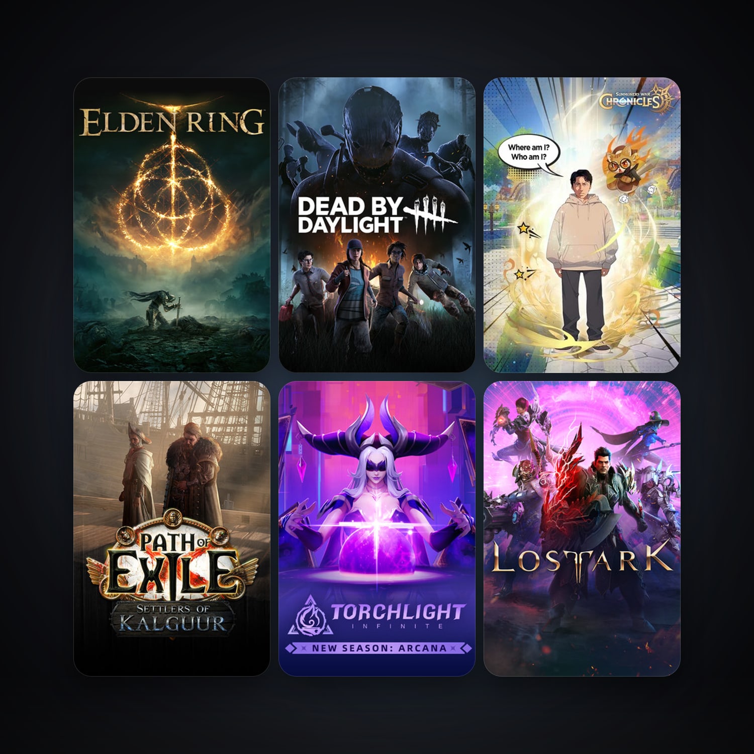 Path of Exile + Dead by Daylight, 113 games, clean — HabibiAccounts