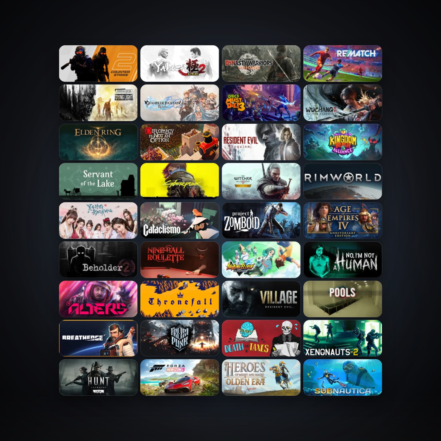 Steam 351 games, Steam 88, clean — HabibiAccounts
