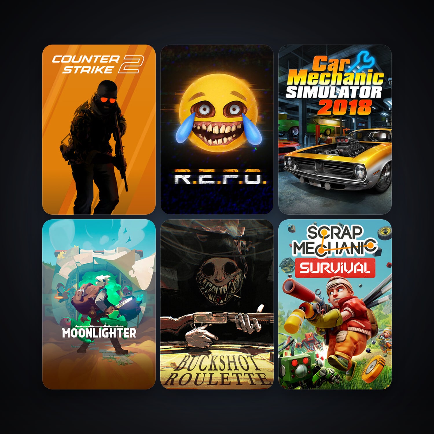 CS2 Prime + Scrap Mechanic, 31 games, clean — HabibiAccounts