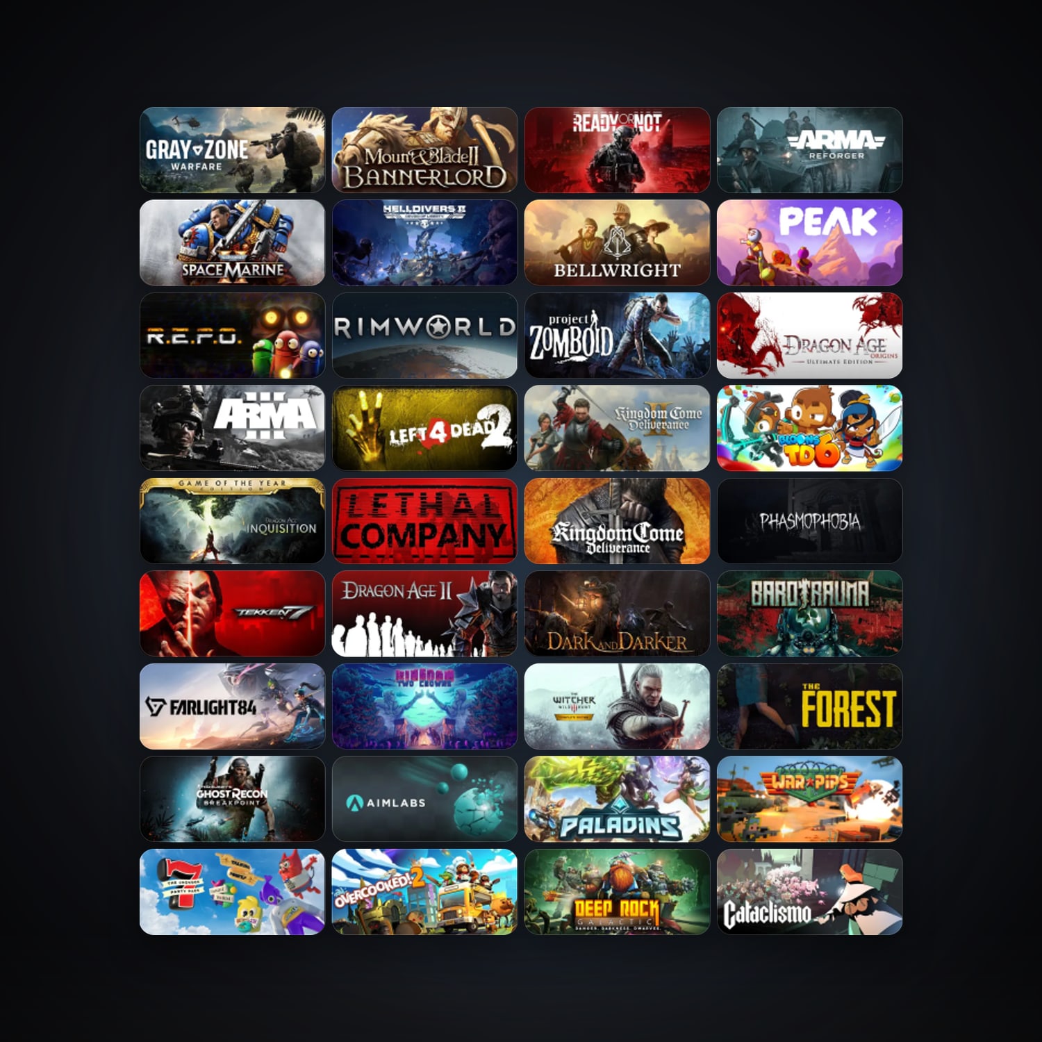 Steam 94 games, clean — HabibiAccounts