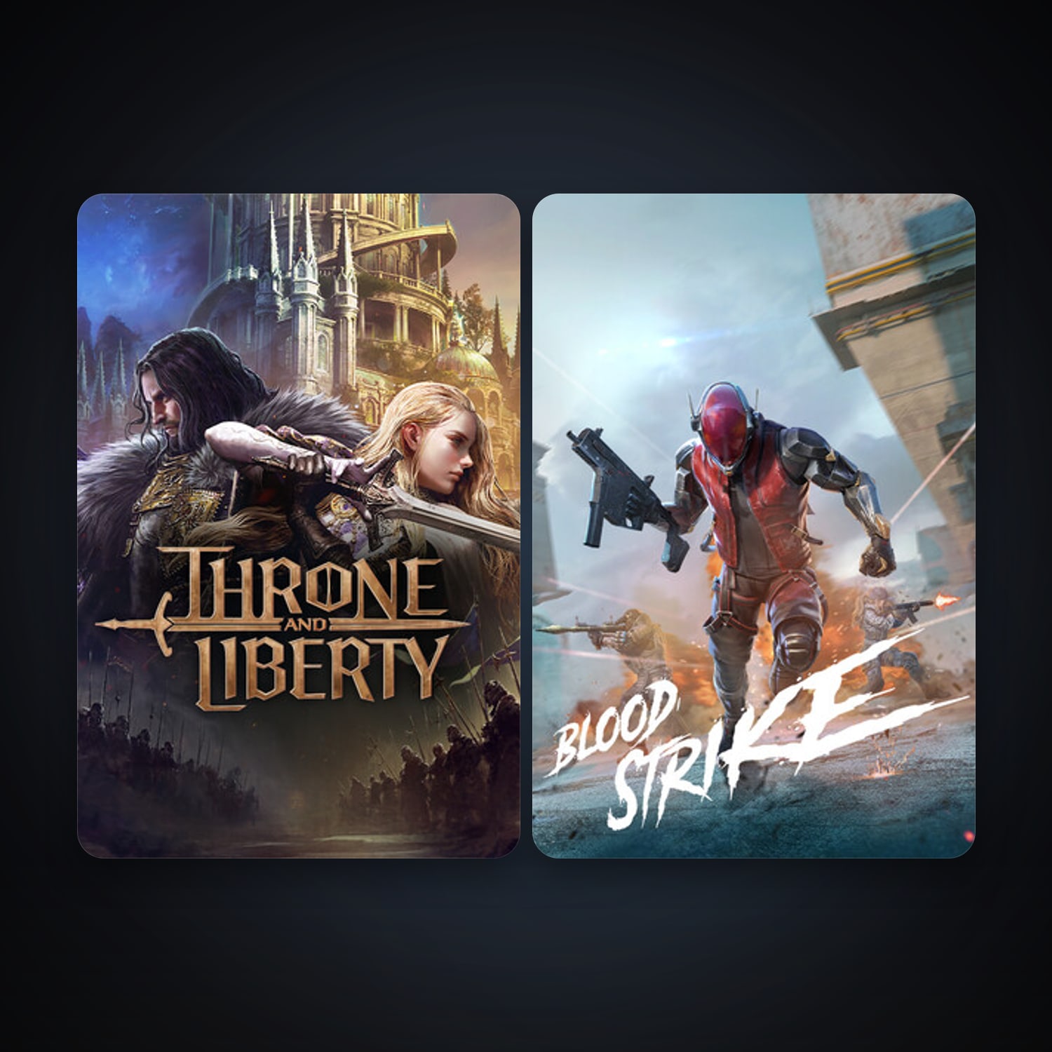 THRONE AND LIBERTY + Blood Strike, 3 games, clean — HabibiAccounts