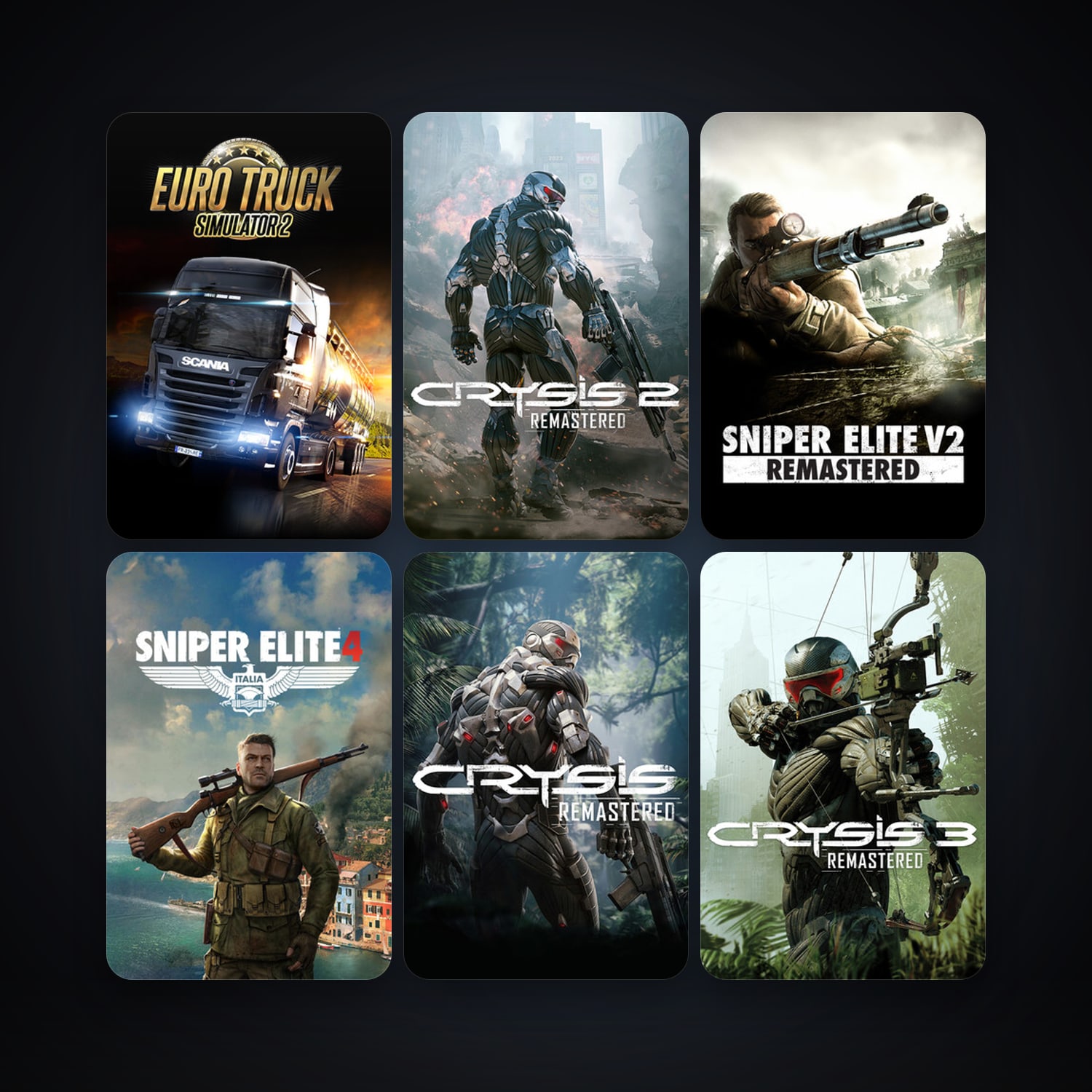 Free CS2 (No Prime) + Euro Truck Simulator 2, 22 games, clean — HabibiAccounts