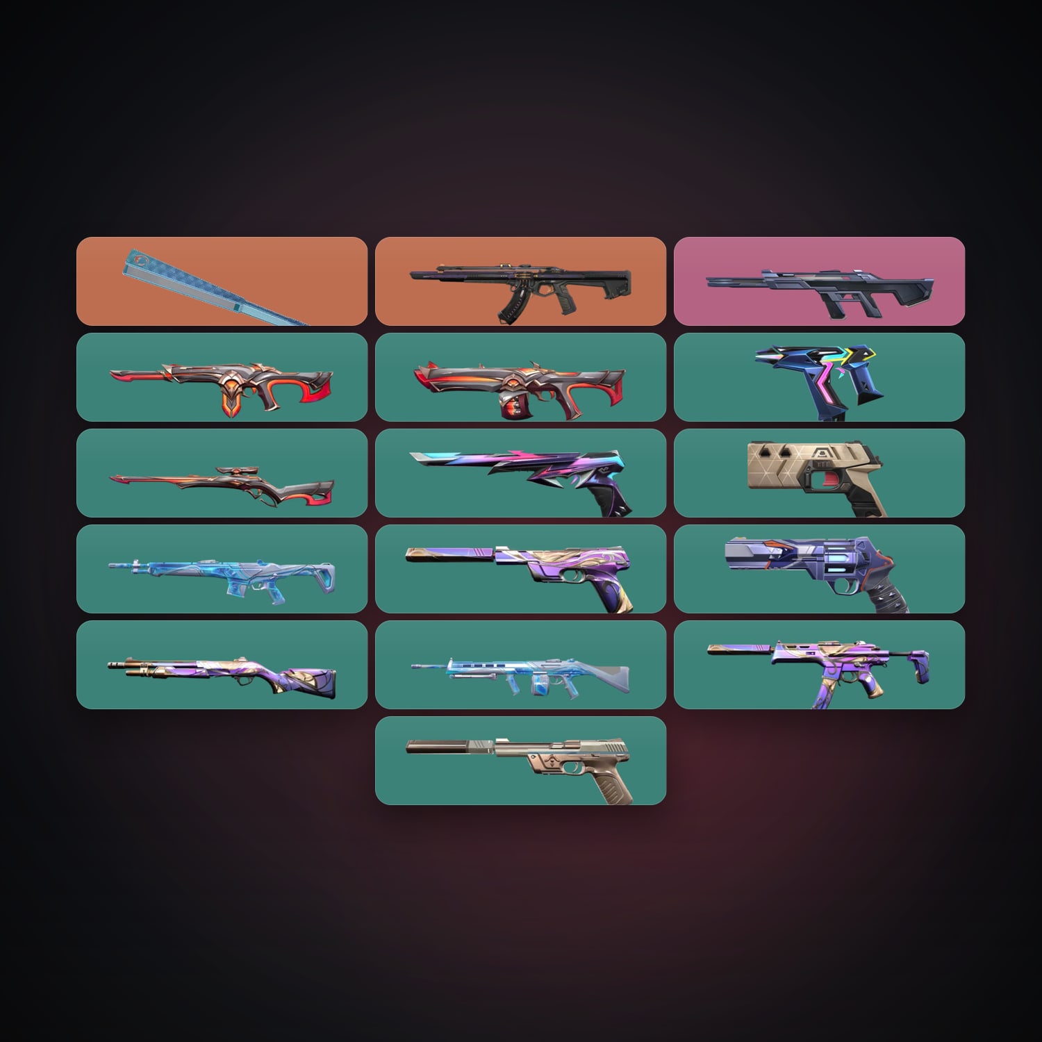 EU Silver 2 locker — 1 knives, 17 skins, lvl 91 — HabibiAccounts