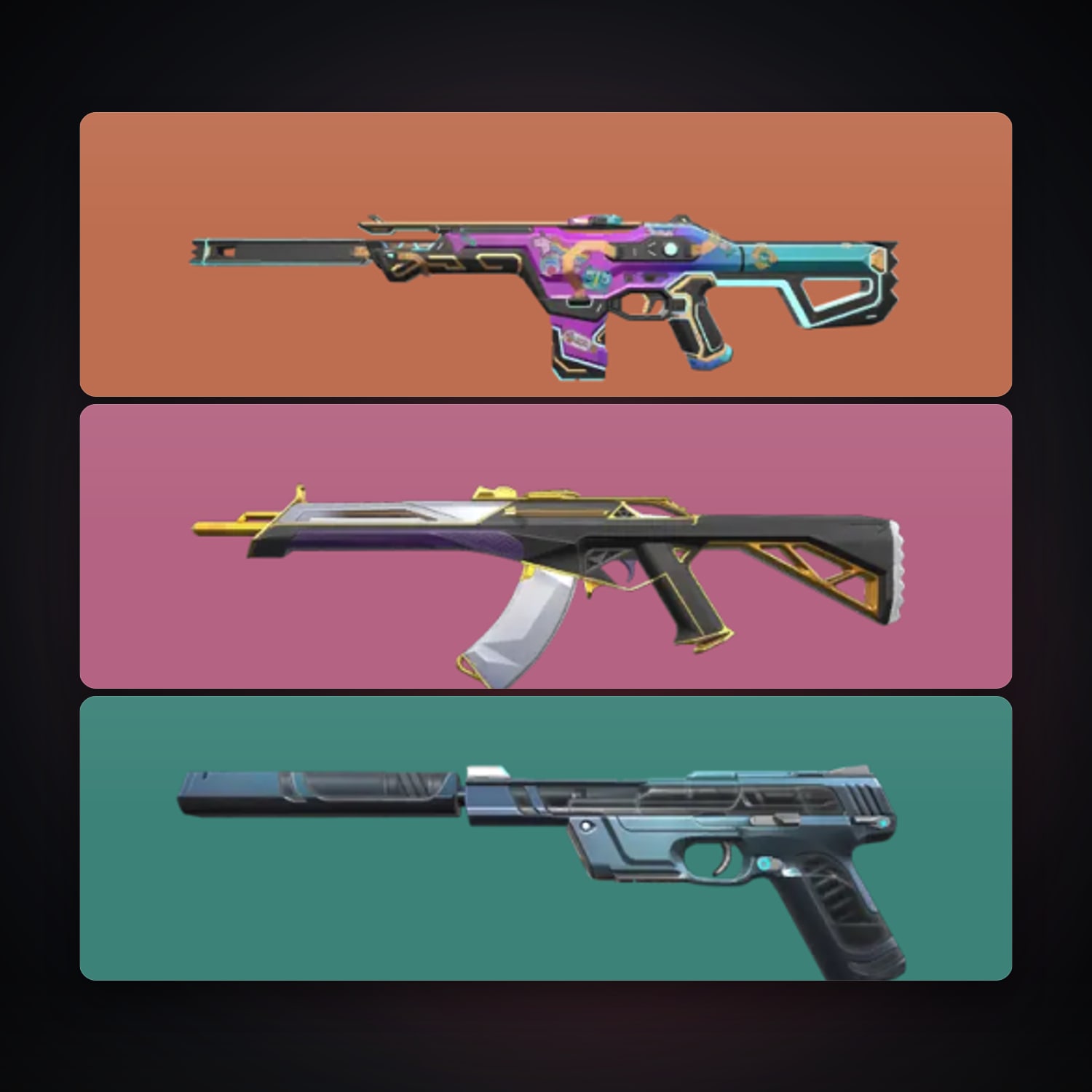 EU Silver 3 locker — 3 skins, lvl 81 — HabibiAccounts
