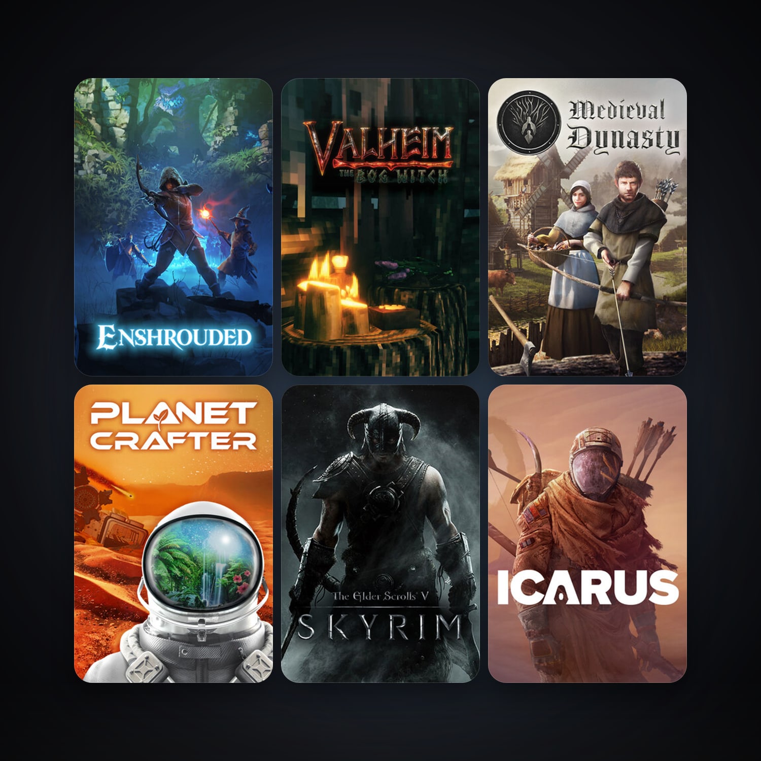 The Elder Scrolls V: Skyrim + Life is Feudal: Your Own, 41 games, clean — HabibiAccounts