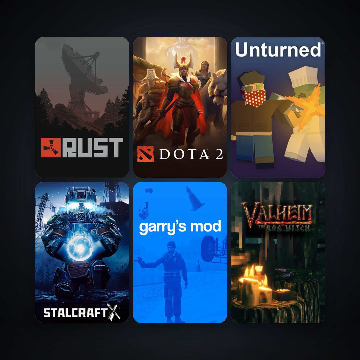 Dota 2 + Garry's Mod, 74 games, clean — HabibiAccounts