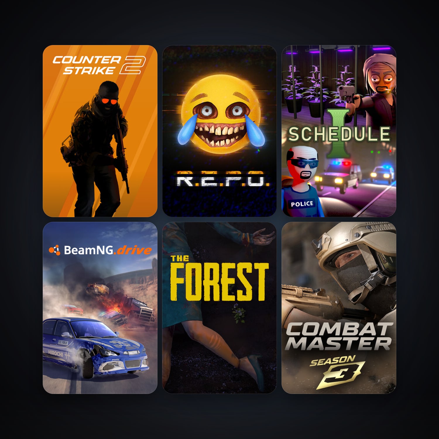 CS2 Prime + The Forest, 26 games, Steam 22, clean — HabibiAccounts