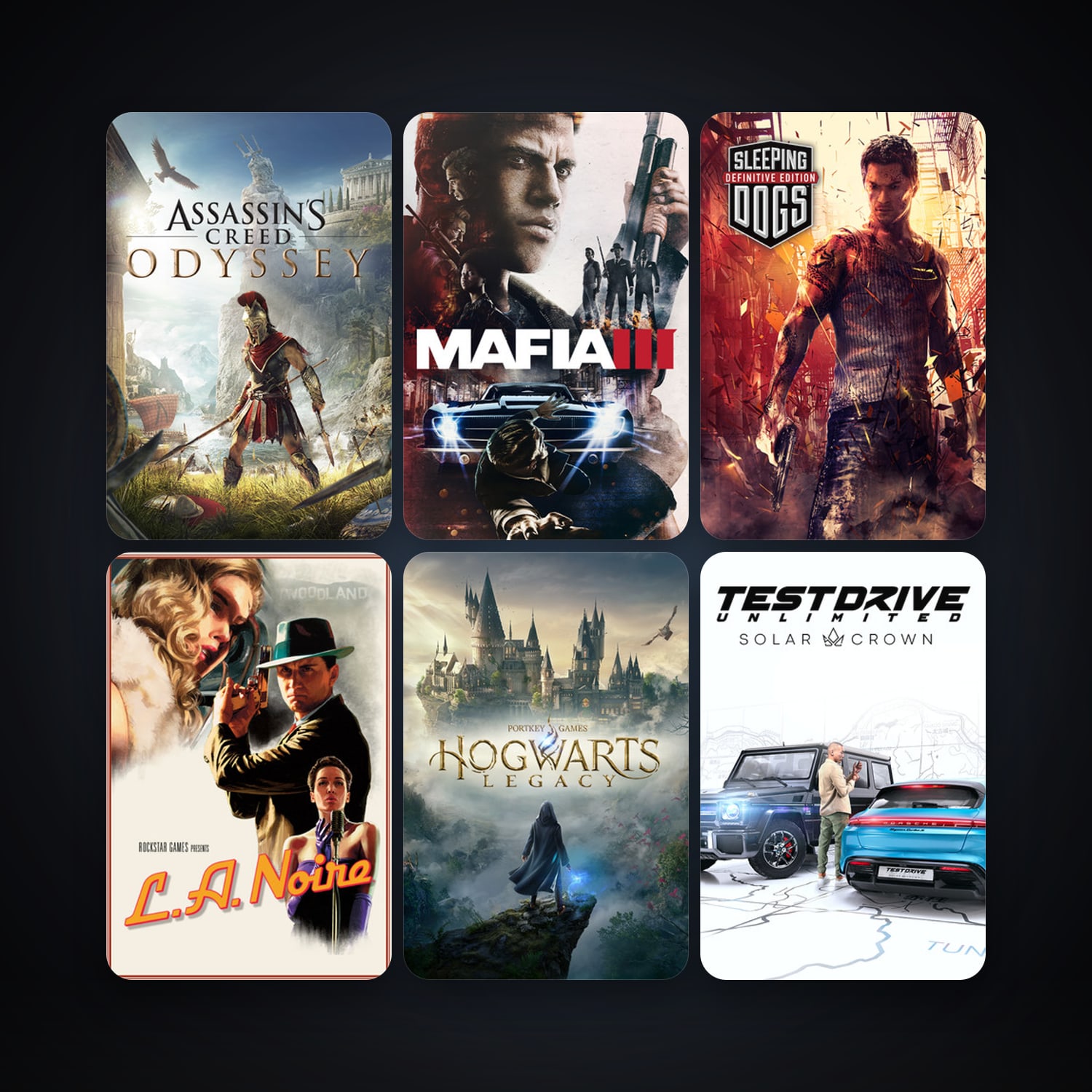 L.A. Noire + Sleeping Dogs: Definitive Edition, 36 games, clean — HabibiAccounts