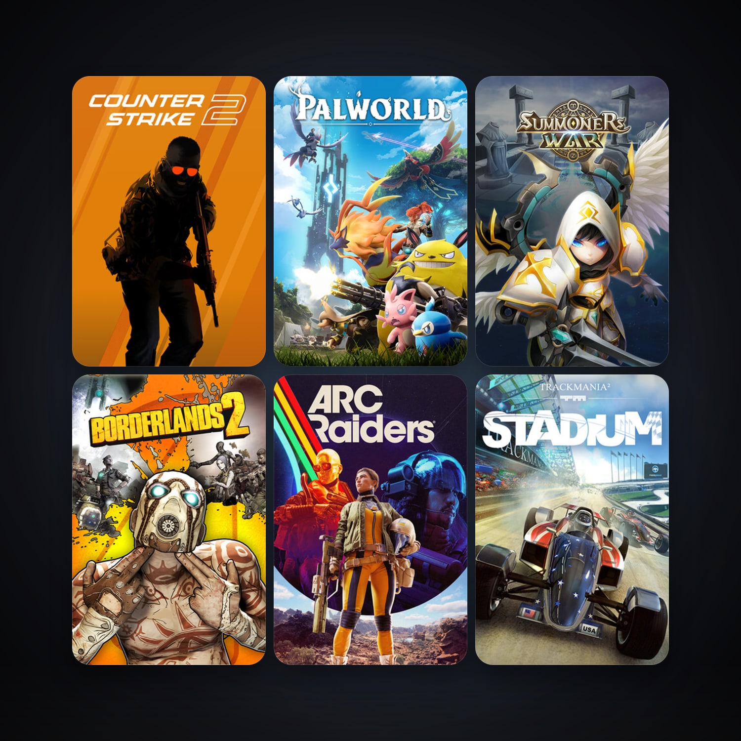 CS2 Prime + Borderlands 2, 95 games, Steam 10, clean — HabibiAccounts