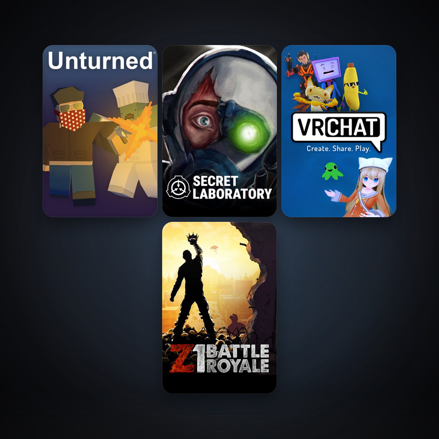 Steam account: Free CS2 (No Prime) + Unturned, 8 games, clean — HabibiAccounts