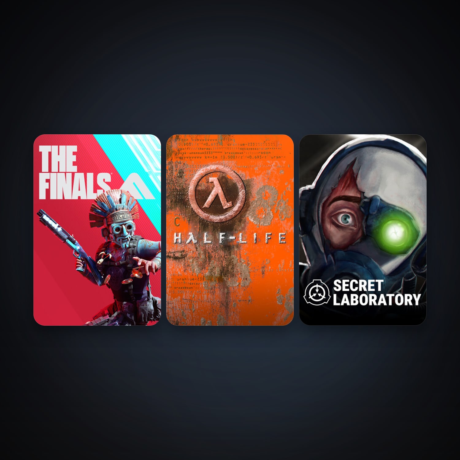 Half-Life + SCP: Secret Laboratory, 11 games, clean — HabibiAccounts