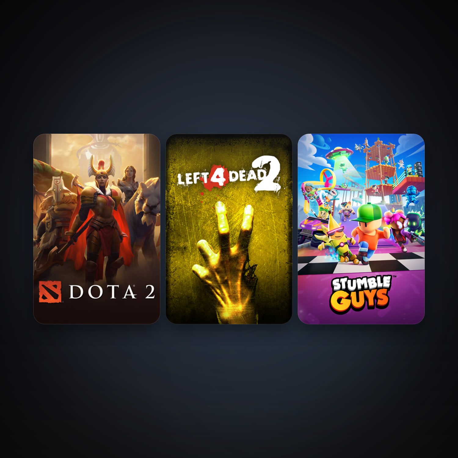 Left 4 Dead 2 + Dota 2, 6 games, clean — HabibiAccounts