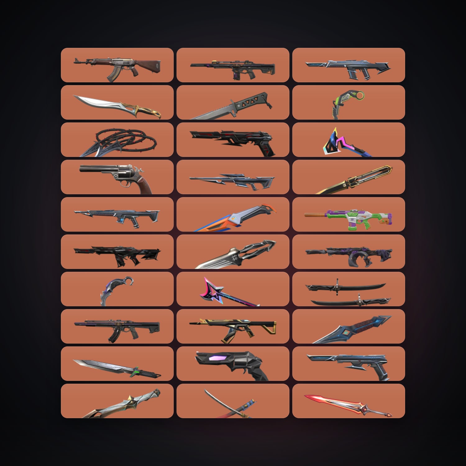 BR Diamond 1 locker — 16 knives, 116 skins, lvl 263 — HabibiAccounts