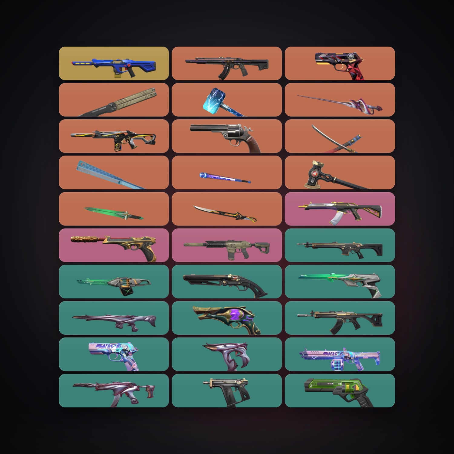 AP Bronze 2 locker — 9 knives, 70 skins, lvl 149 — HabibiAccounts