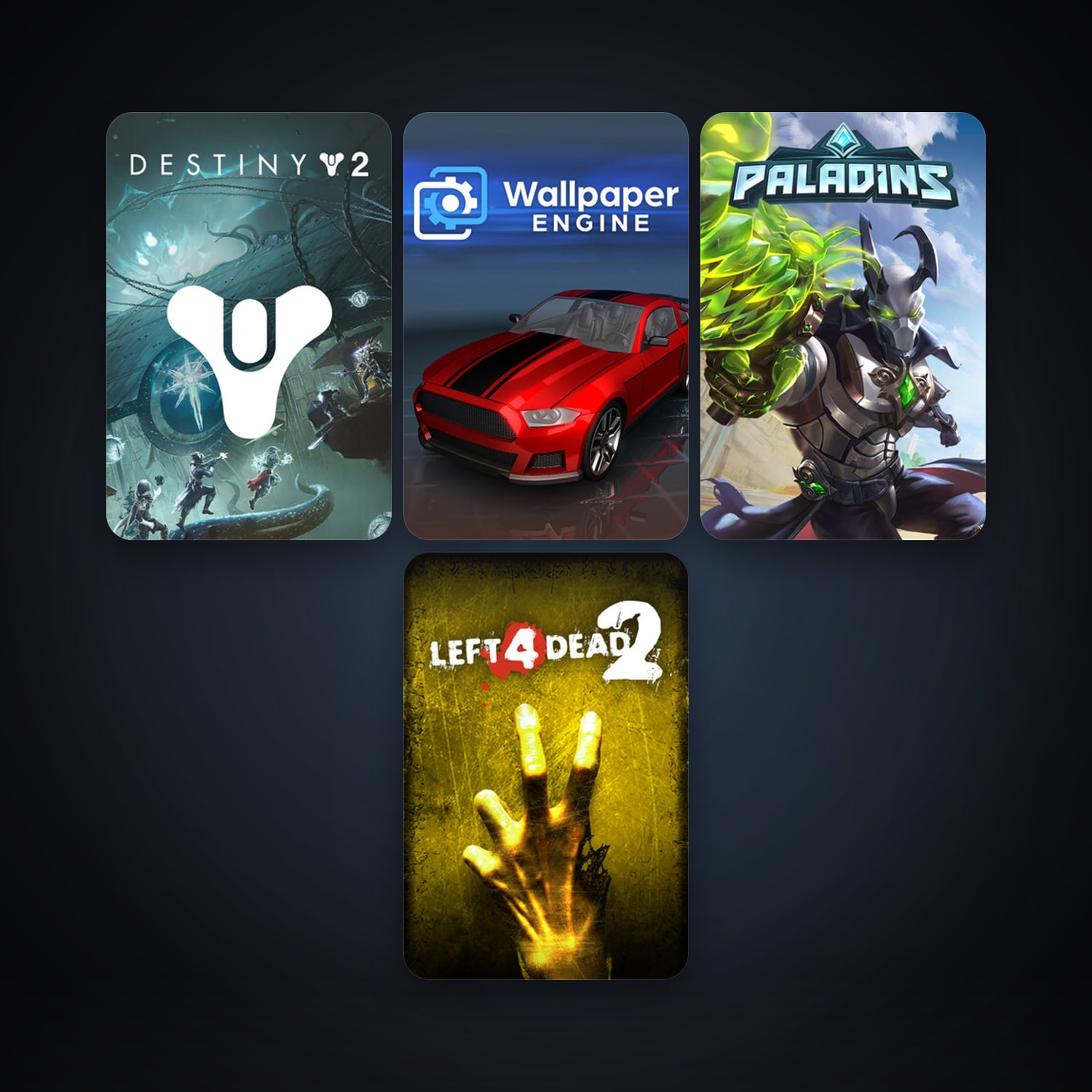 Left 4 Dead 2 + Wallpaper Engine, 10 games, clean — HabibiAccounts