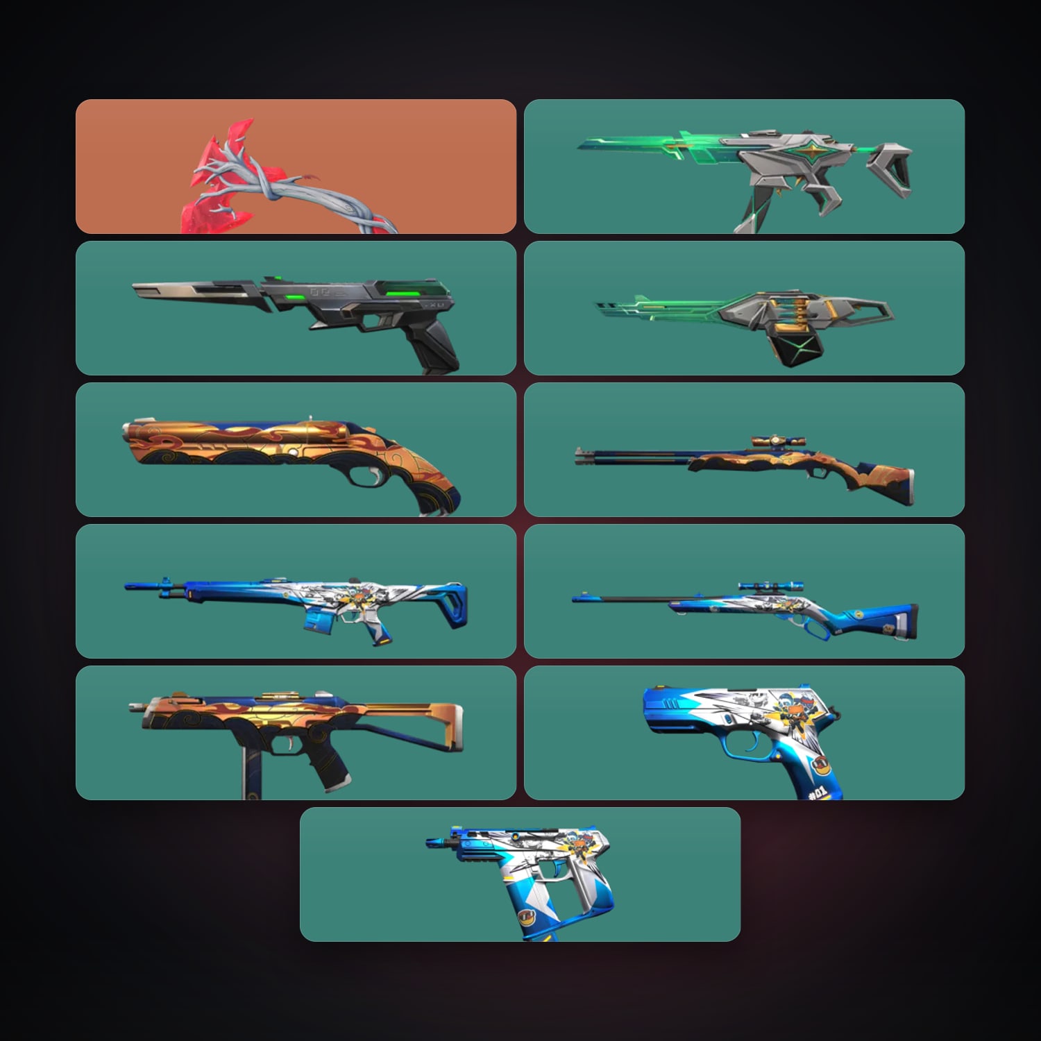 EU Bronze 1 locker — 1 knives, 11 skins, lvl 53 — HabibiAccounts