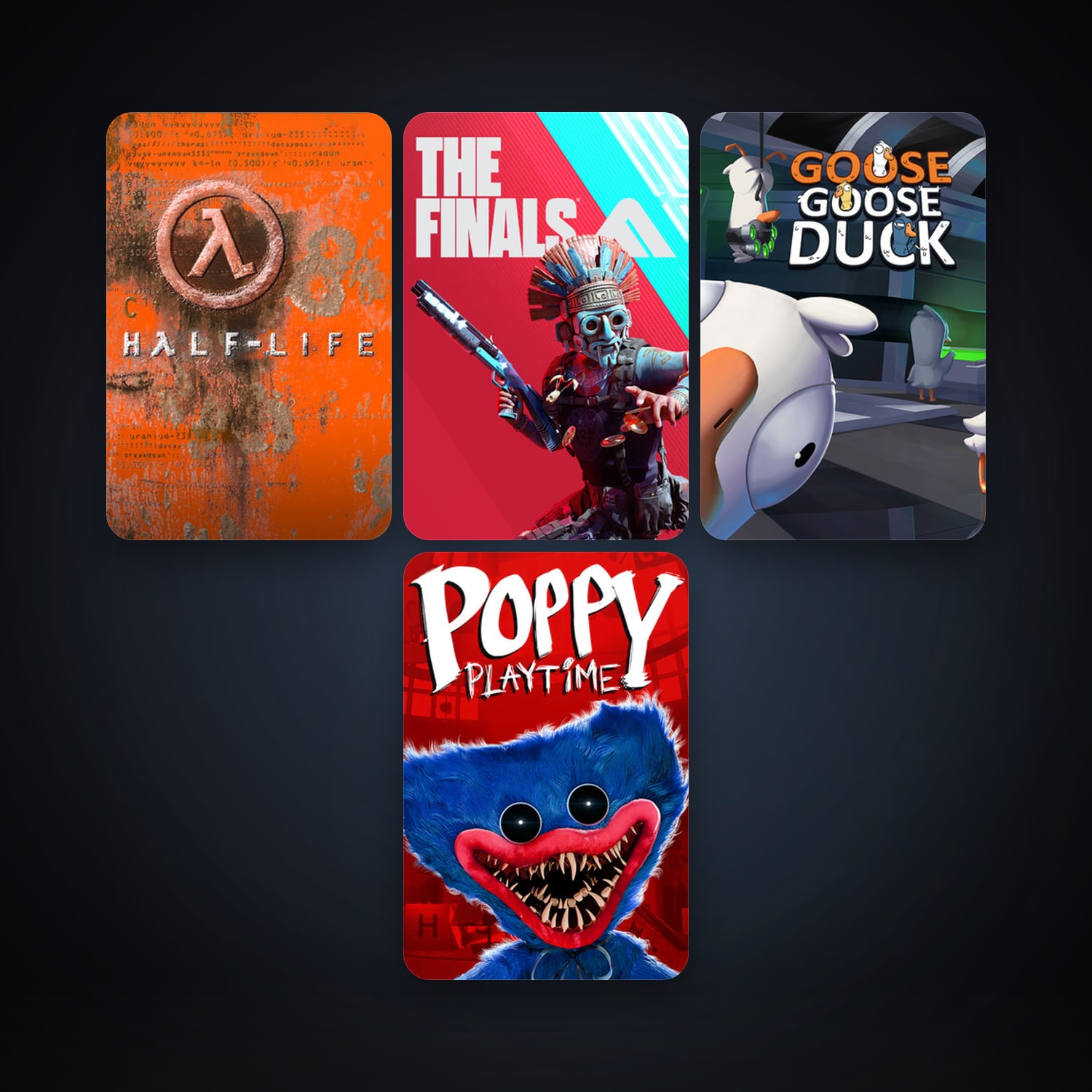 Half-Life + Goose Goose Duck, 6 games, clean — HabibiAccounts