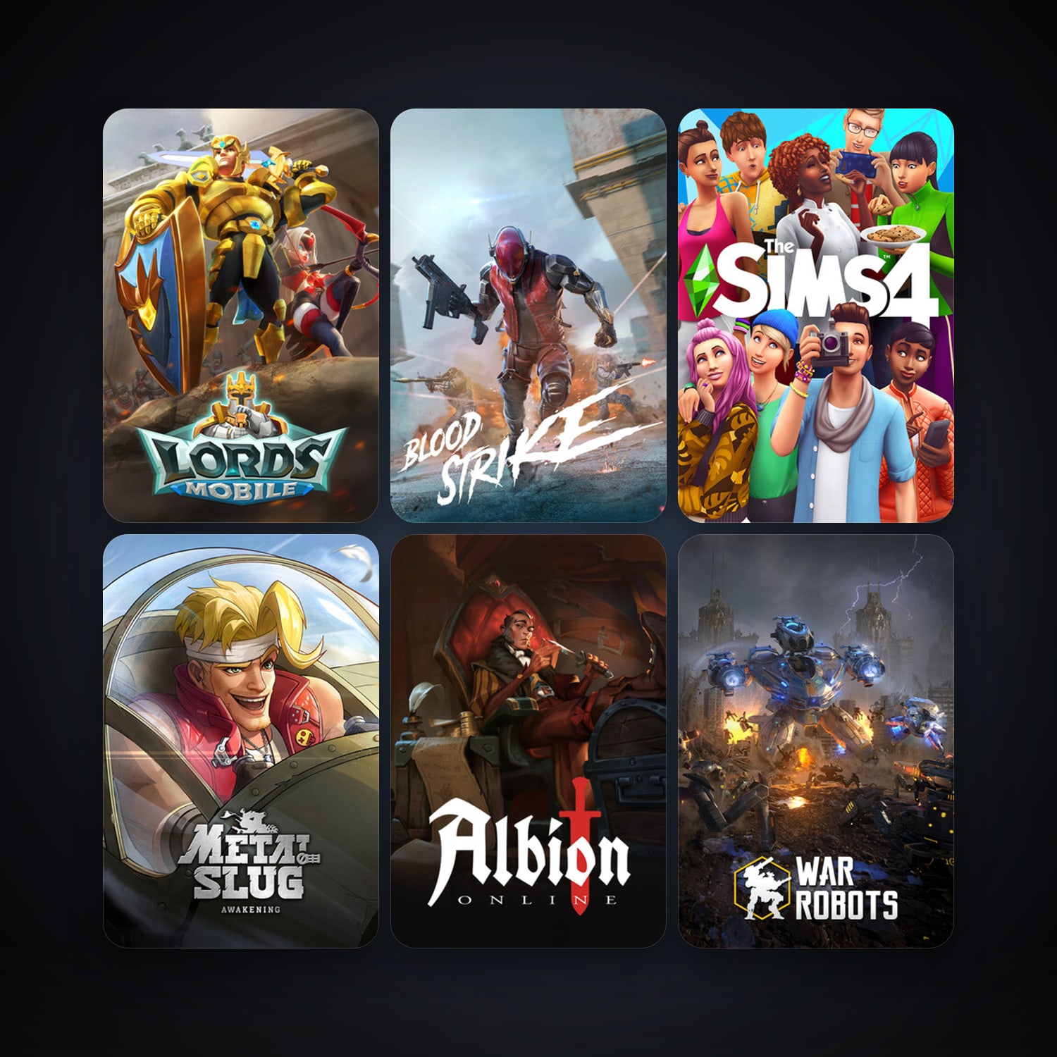 Albion Online + War Robots, 8 games, clean — HabibiAccounts