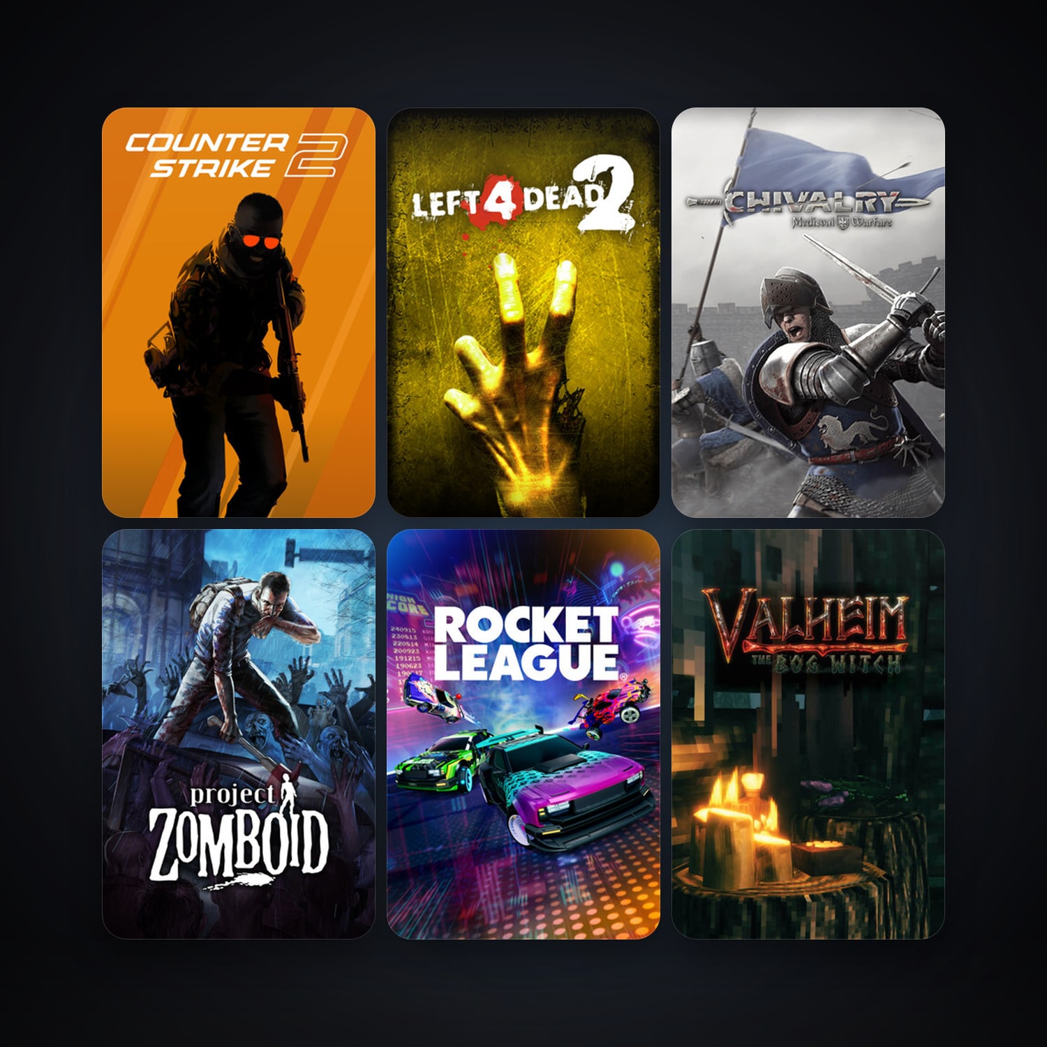 Left 4 Dead 2 + CS2 Prime, 21 games, Steam 10, clean — HabibiAccounts