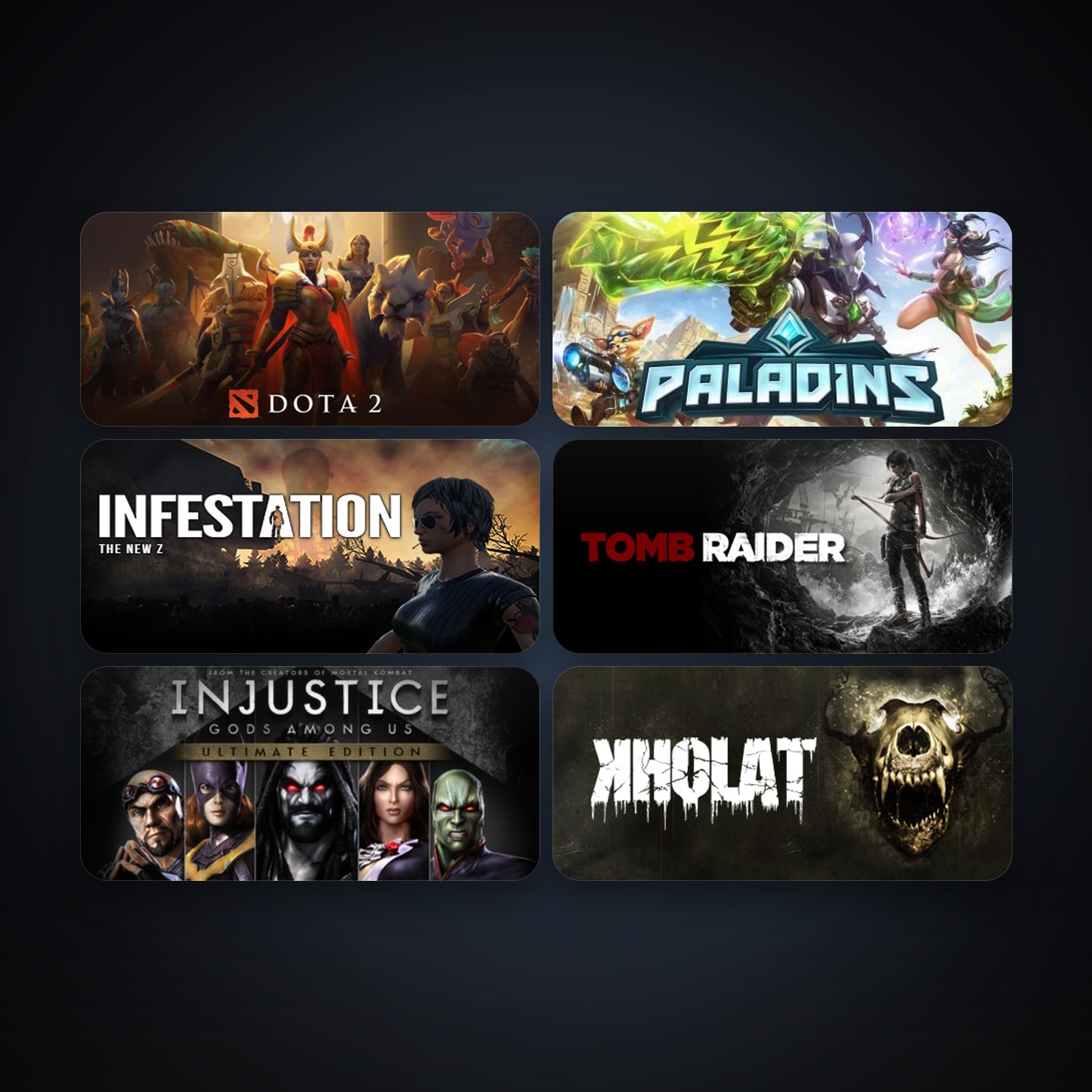 Dota 2 + Tomb Raider, 14 games, clean — HabibiAccounts