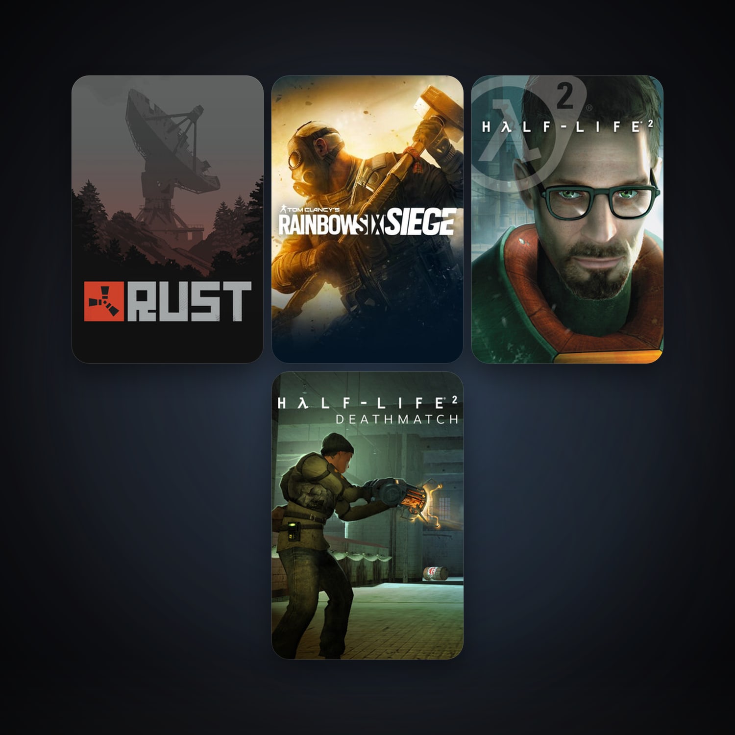 Half-Life 2 + Half-Life 2: Deathmatch, 10 games, clean — HabibiAccounts