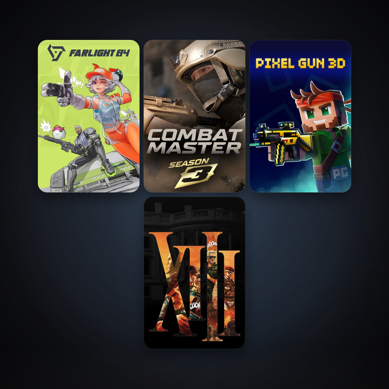 XIII - Remake + Farlight 84, 7 games, clean — HabibiAccounts