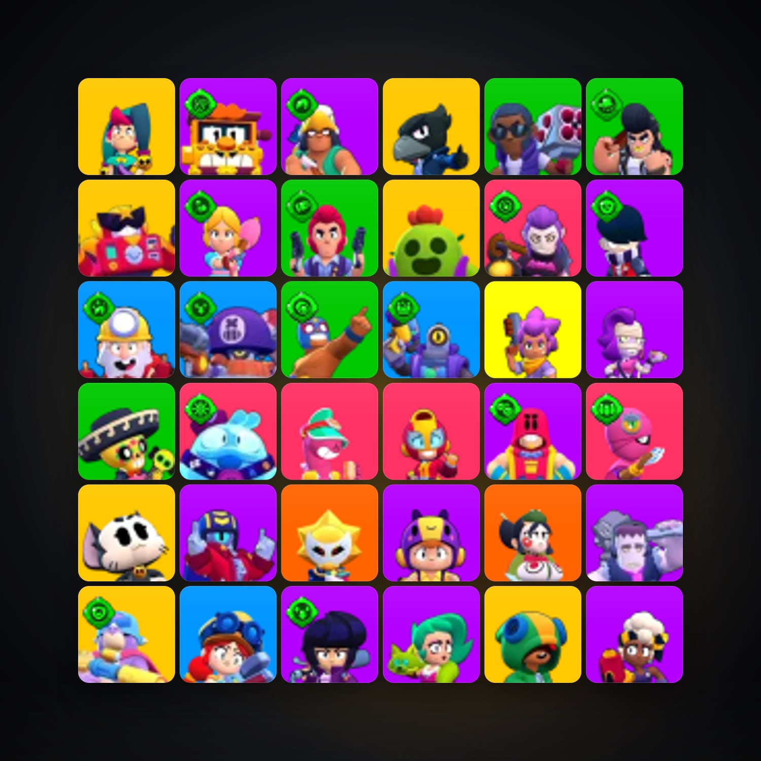 102 Brawlers | 47.3K Trophies — Supercell Account — HabibiAccounts