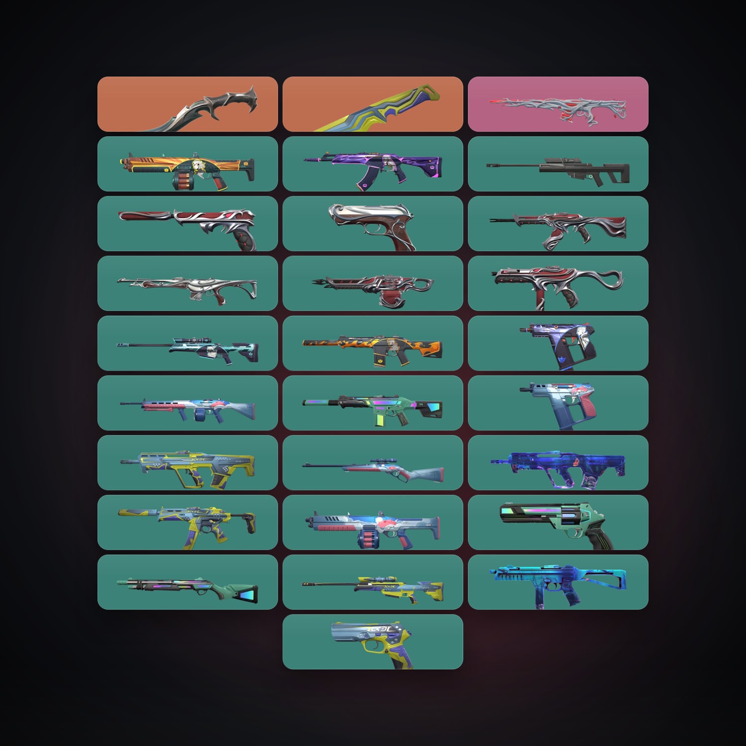 EU Silver 1 locker — 2 knives, 28 skins, lvl 37 — HabibiAccounts